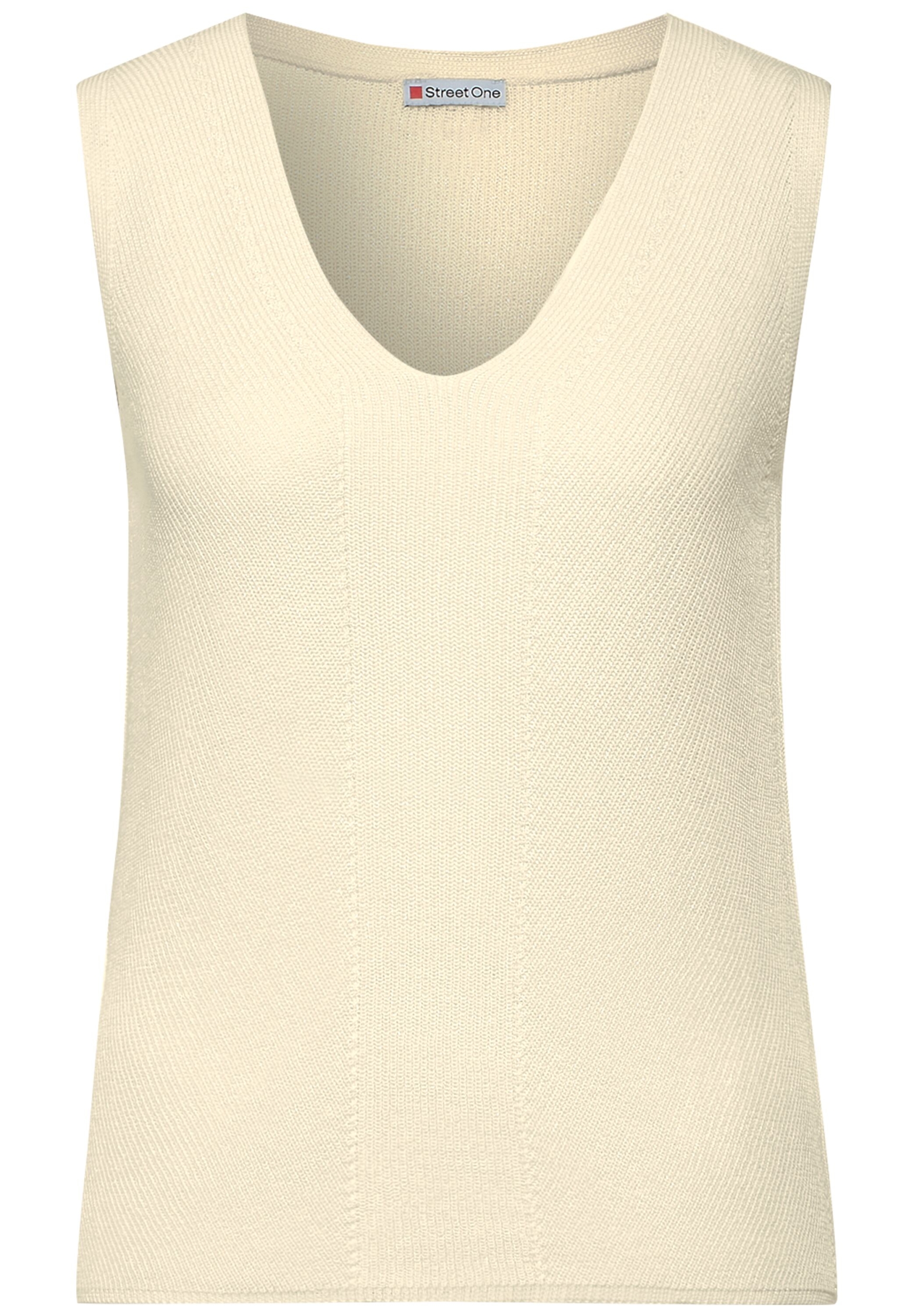 knitted rib top