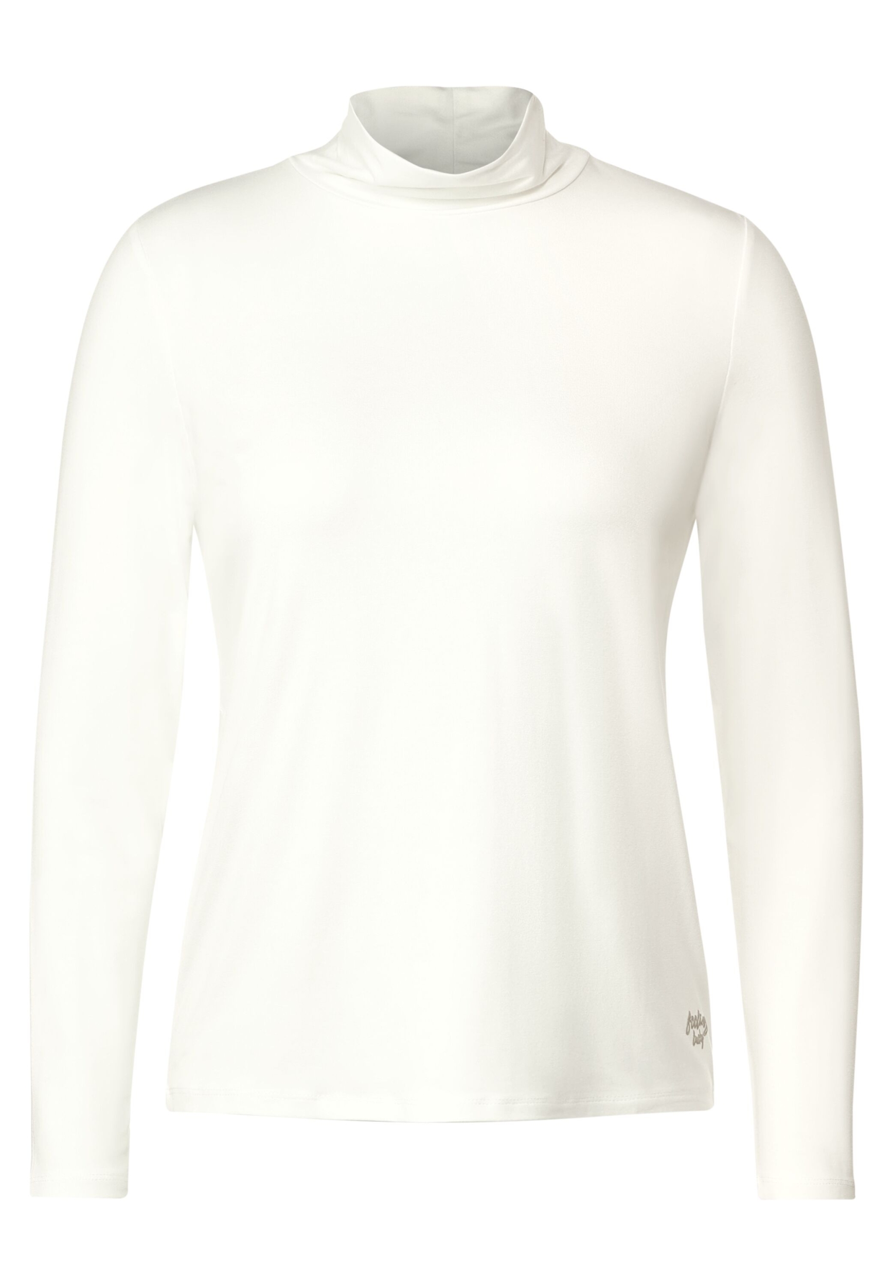 Rollkragen Langarmshirt | M | vanilla white | B320540-13474-M