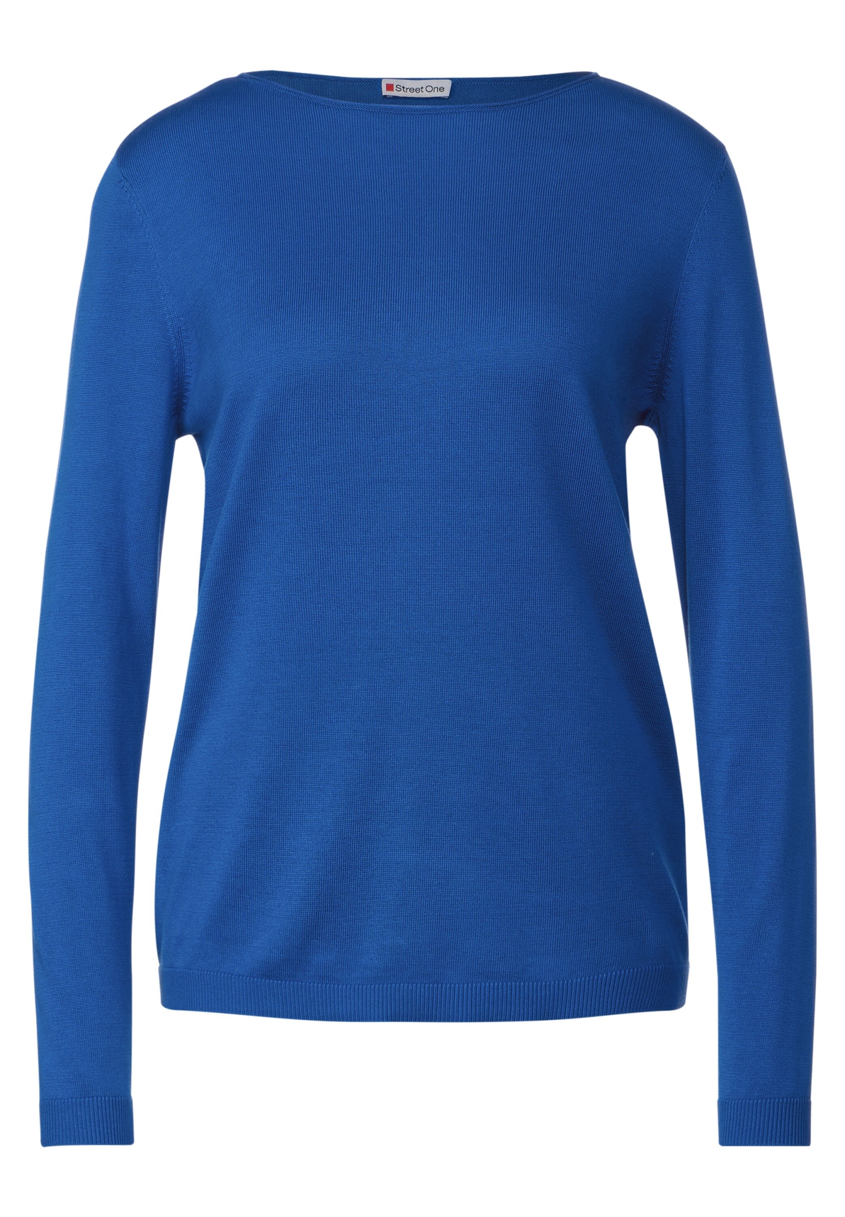 LTD QR basic | intense | fresh u-boat gentle sweater | A302548-15377-34 34 blue