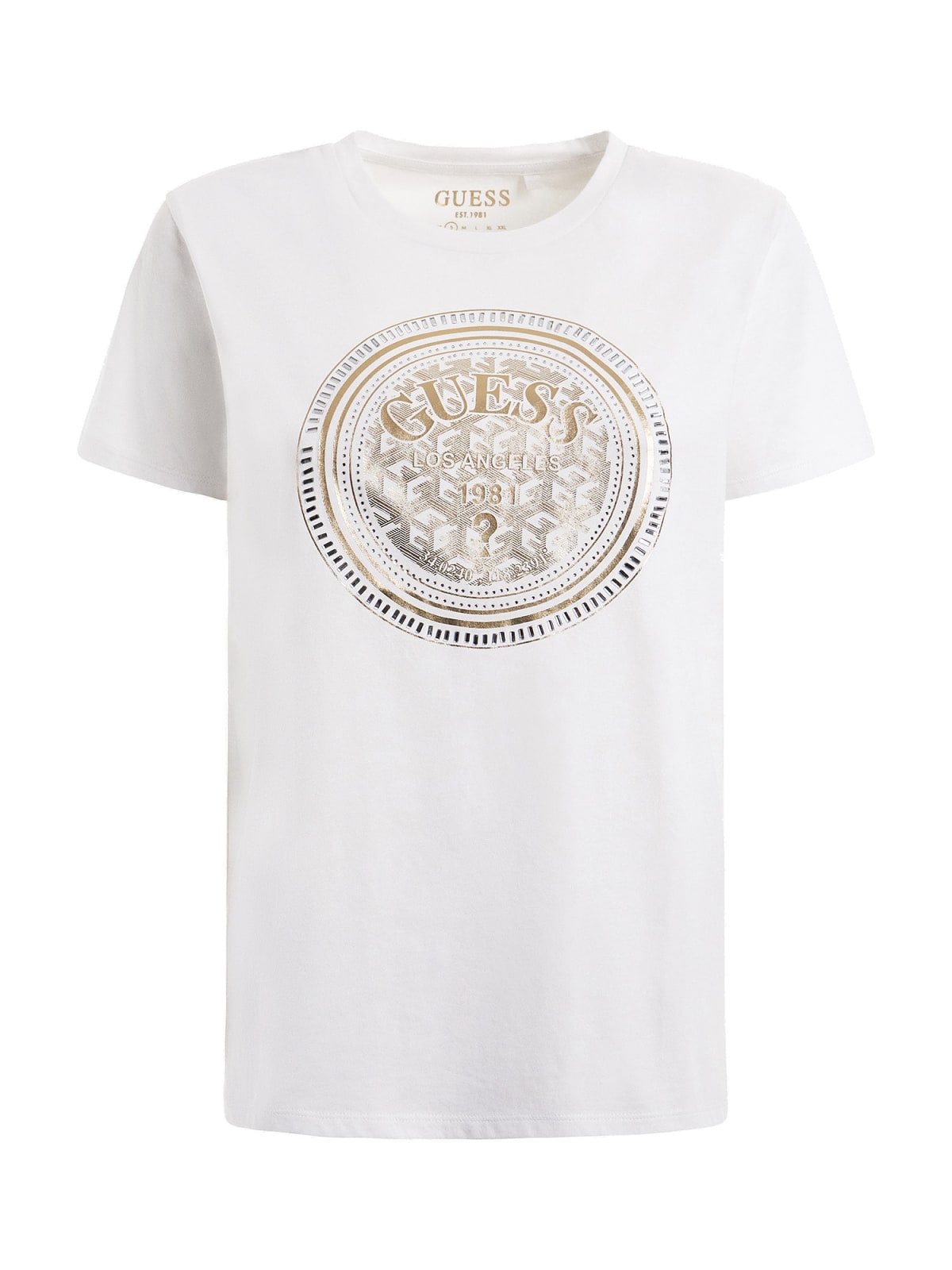 SS GUESS WATCH LOGO EASY TEE