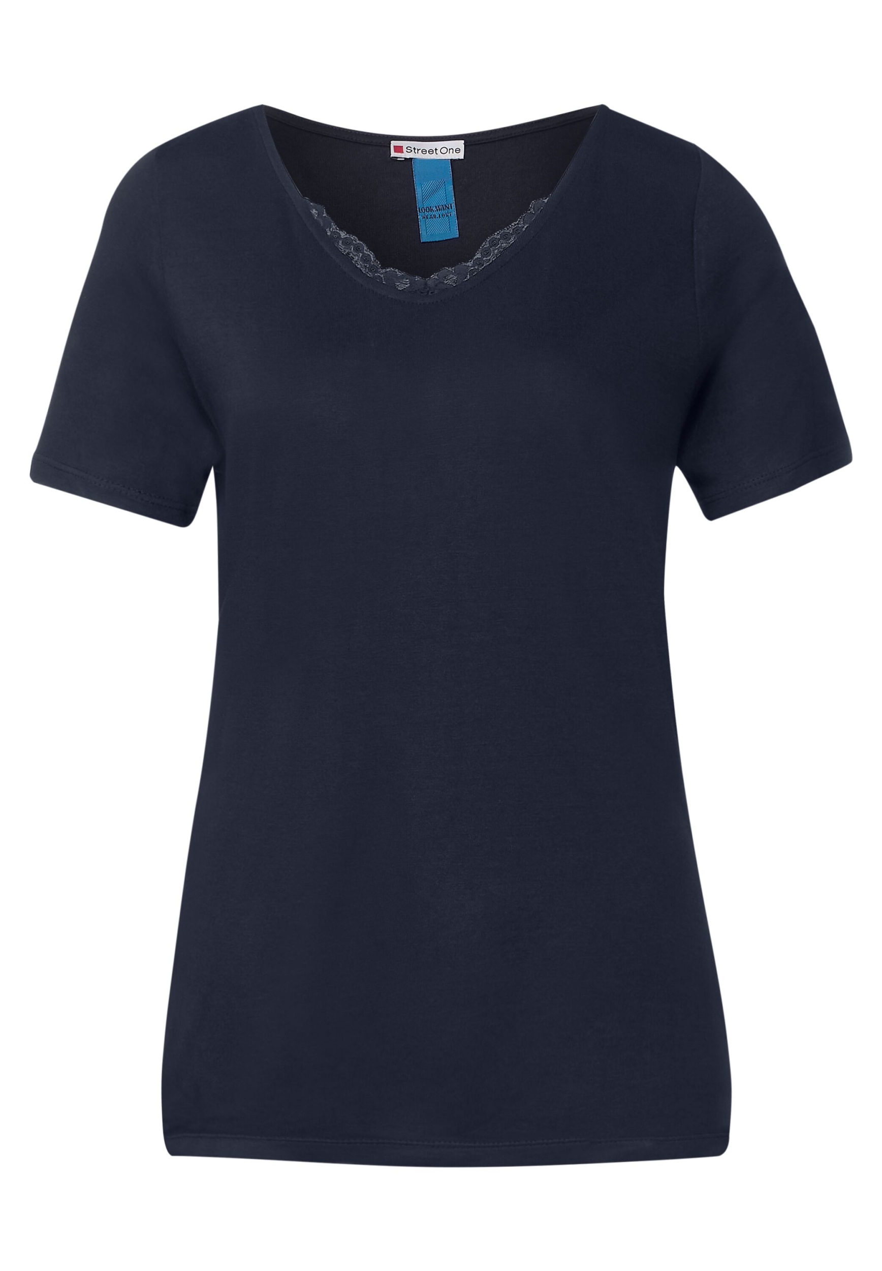 shirt w.rib collar | 34 deep A320349-11238-34 | | blue