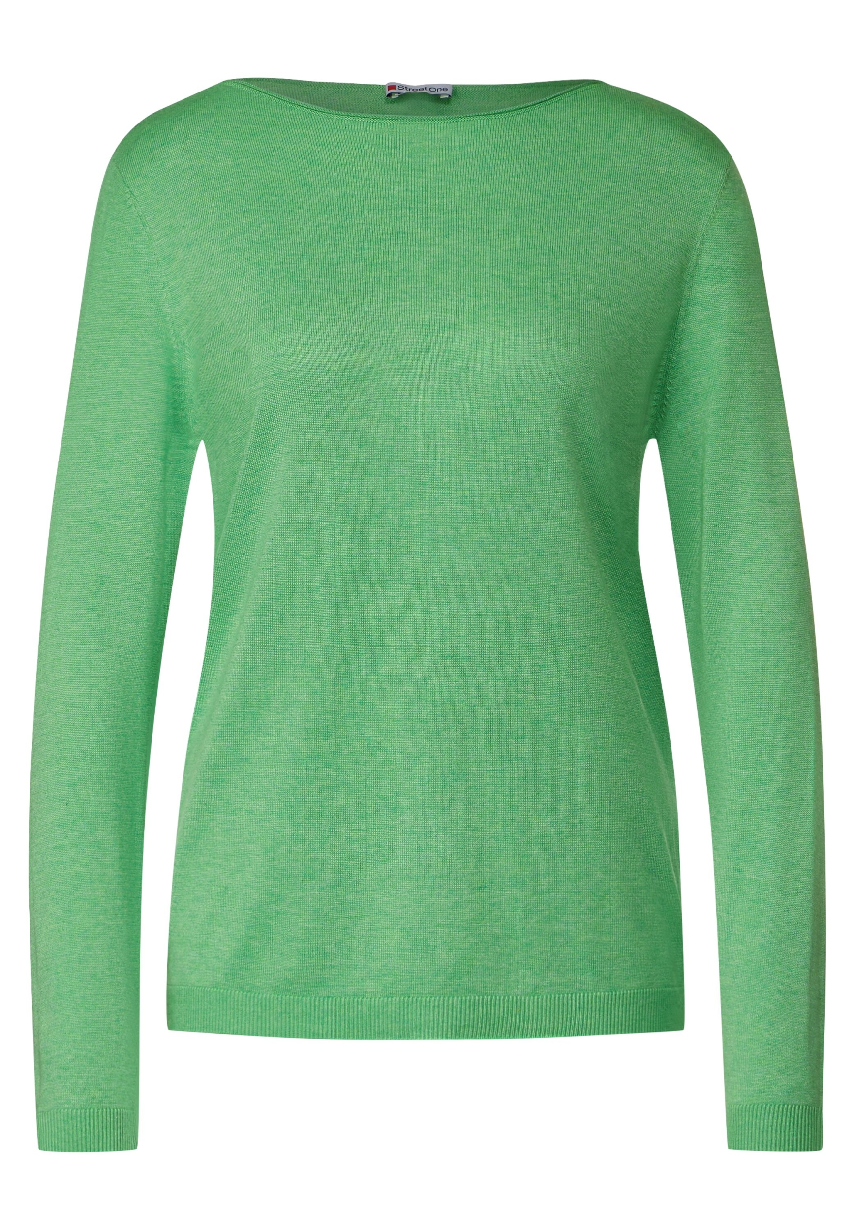 Pullover Cosy Stripe | XL | clear sage green melange | B302375-34934-XL