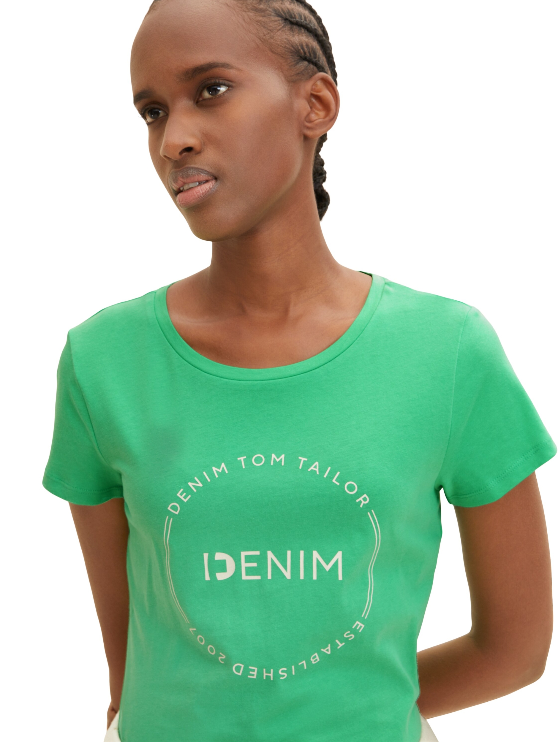 T-Shirt round logo | strong 1035361-11052_strong-S | S green 