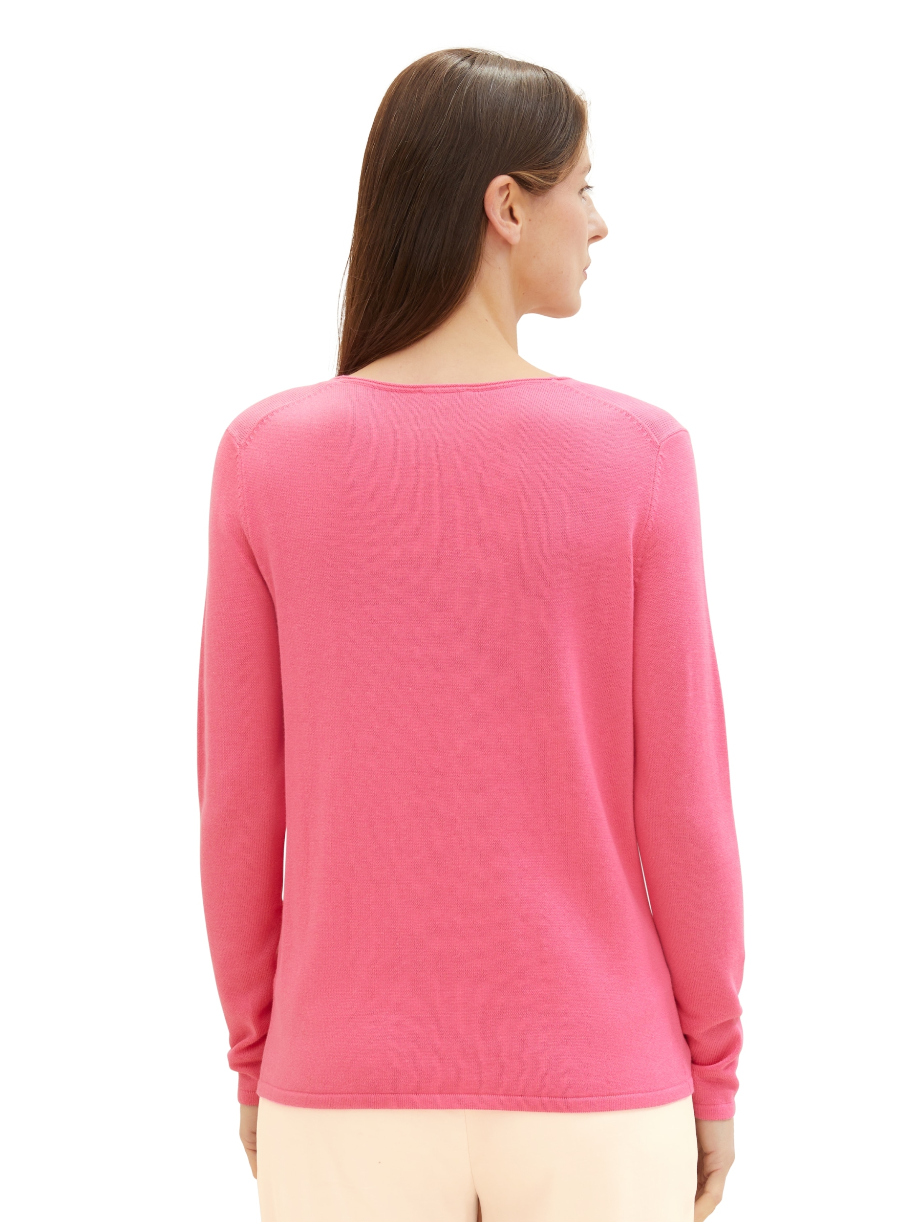 sweater basic v-neck