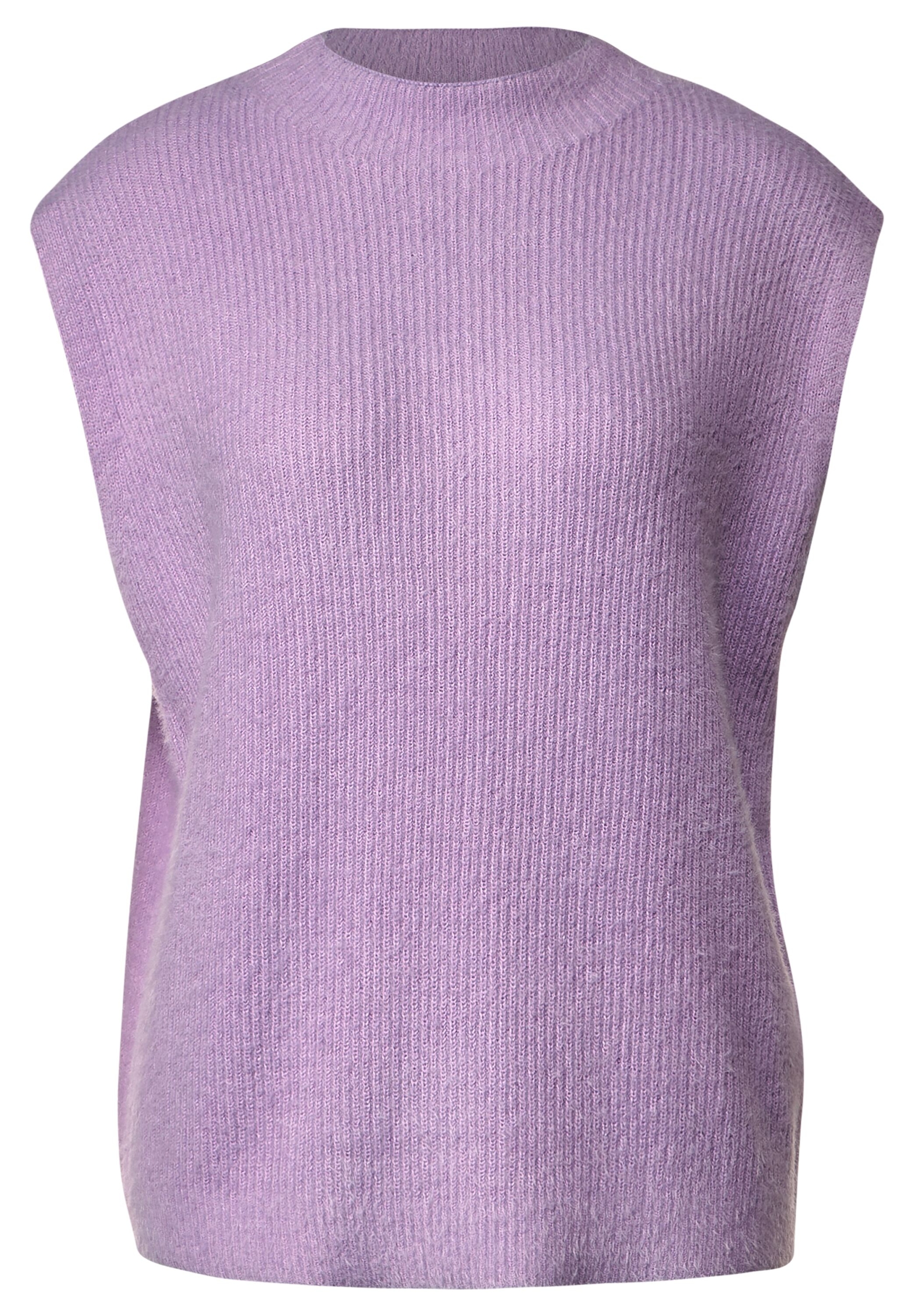 BF_sleeveless sweater feather | 40 | soft pure lilac | A302411-15289-40