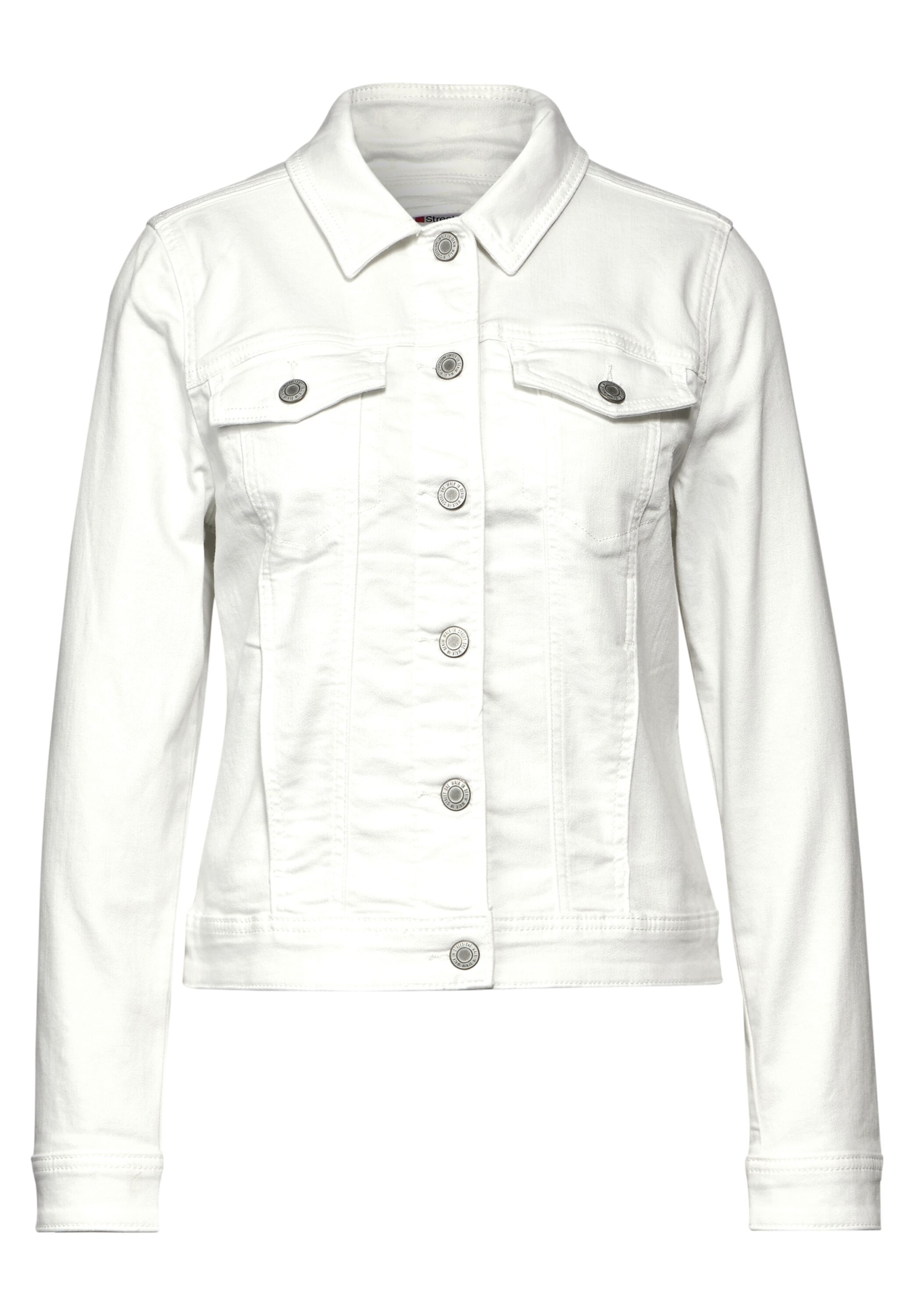 QR Denim-Jacket,optic white