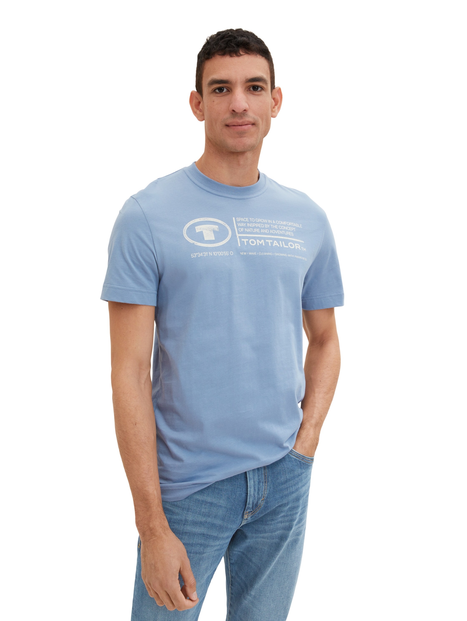 T-Shirt printed crewneck