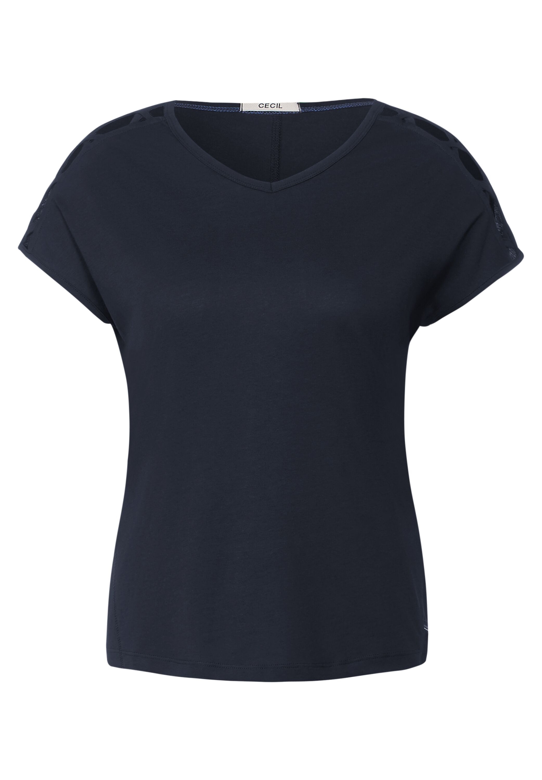 Cross Shoulder Detail Shirt | XL B320163-10128-XL deep | | blue