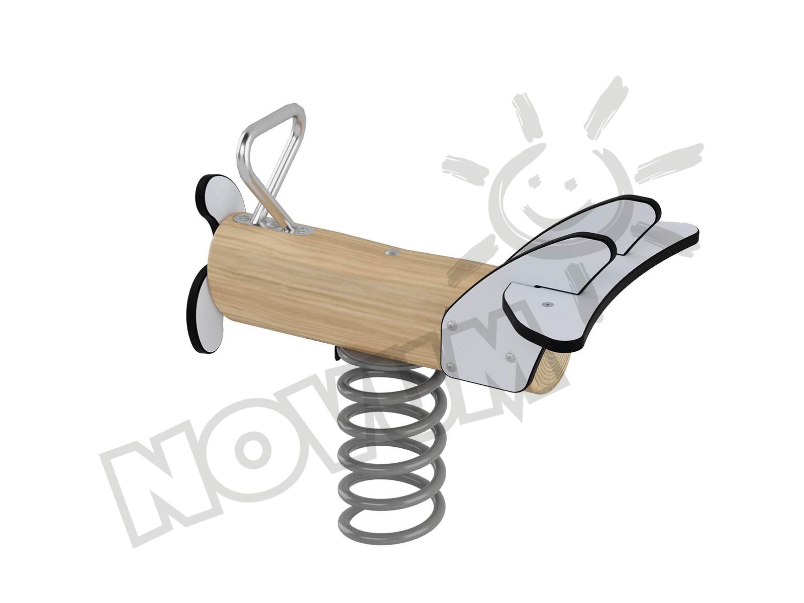 Feber Plane Rocker Plane rocker Robinio / concrete base | 30101