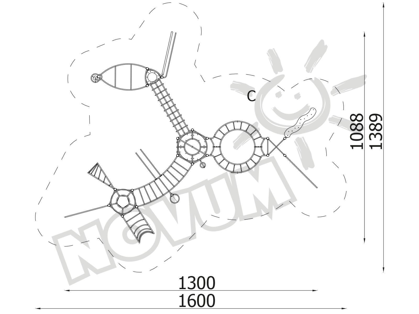 Ferrum Multi-Klettergerät 2