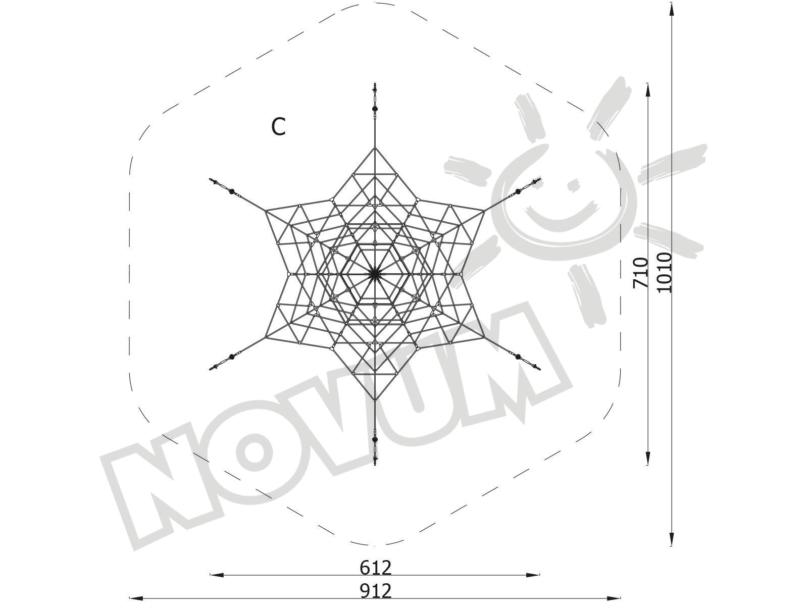 Universum Seil-Pyramide