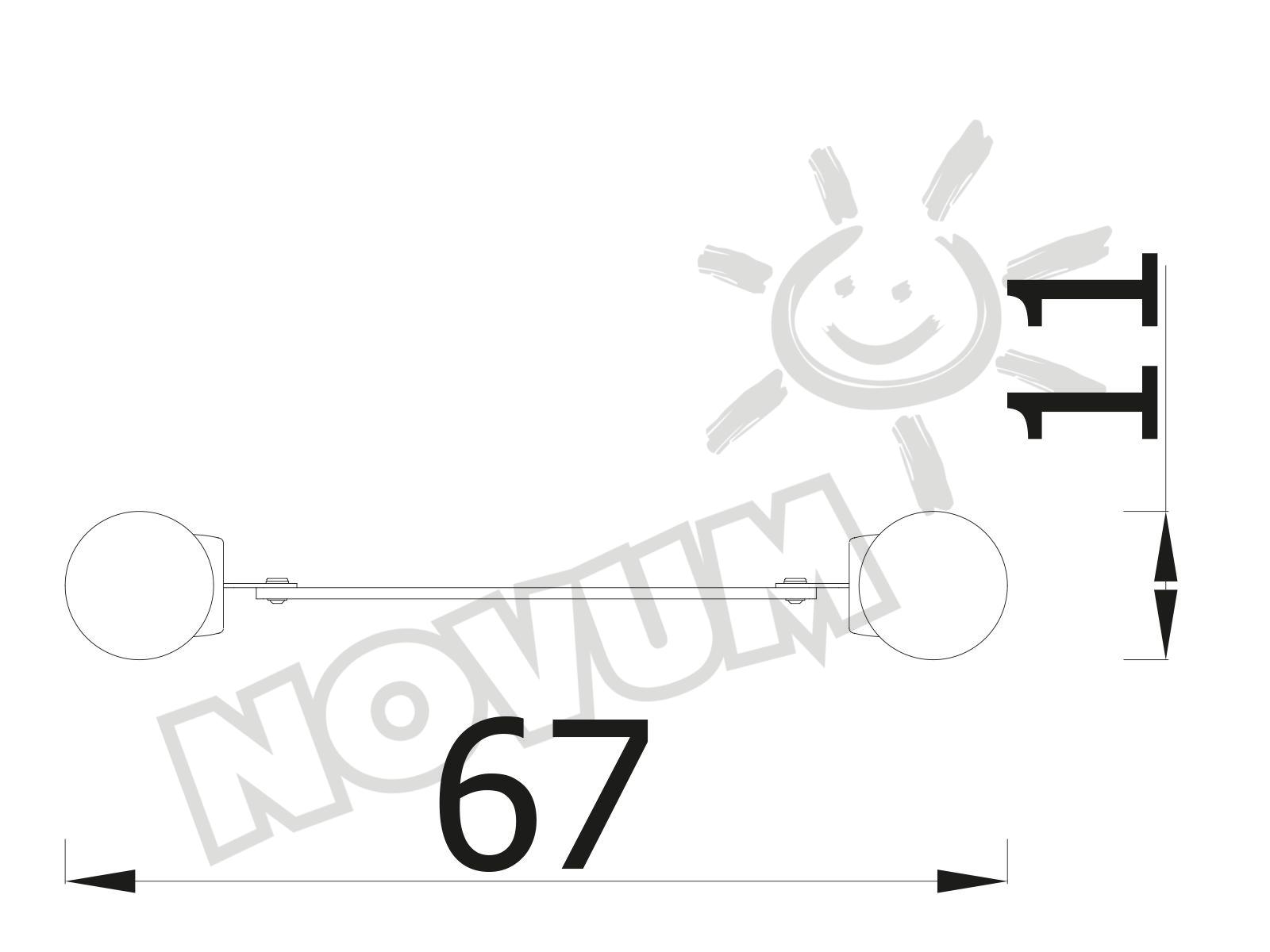 Orbis Infotafel, schmal, Holzpfosten