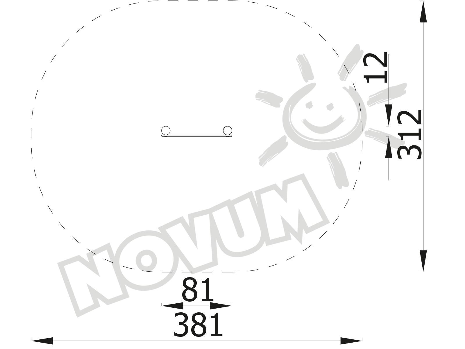 Maltafel, Holzpfosten