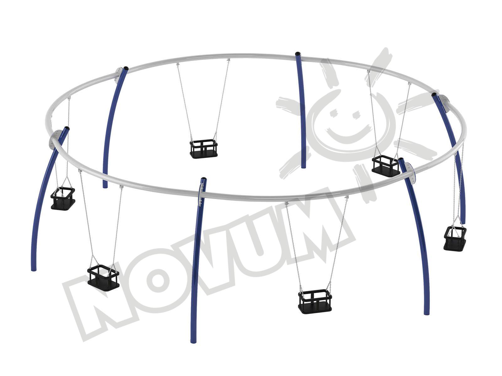 Metall-6er-Ringschaukel - Gestell