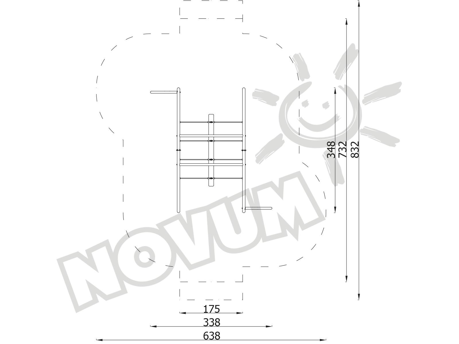 Schaukeltau, Metallkonstruktion