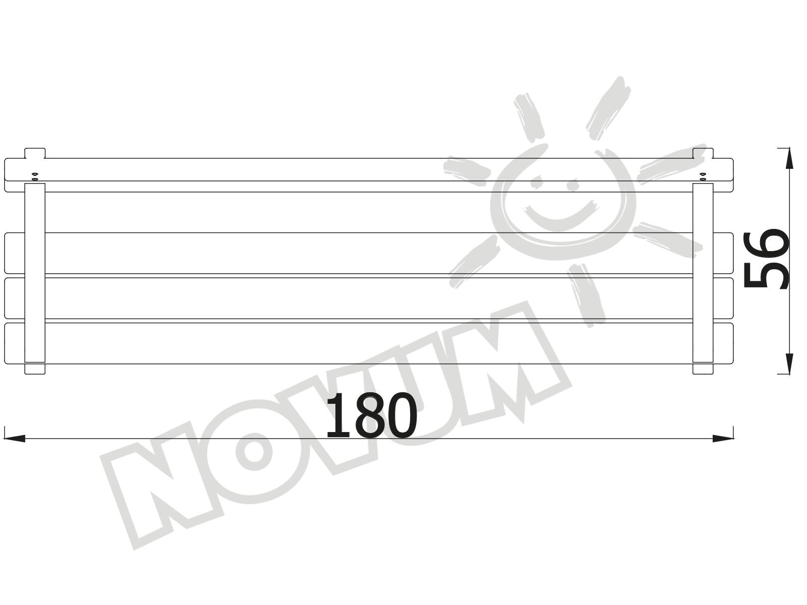 Sitzbank mit Stahlprofil, mit Armlehne