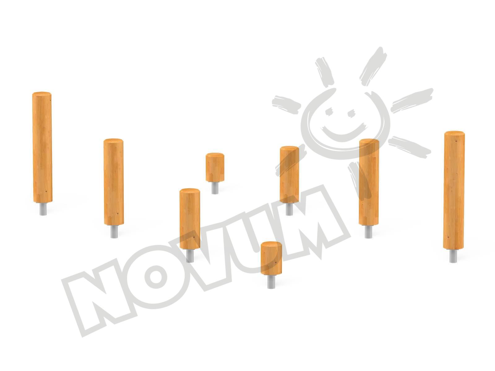 Slalom-Poller, 8er-Set