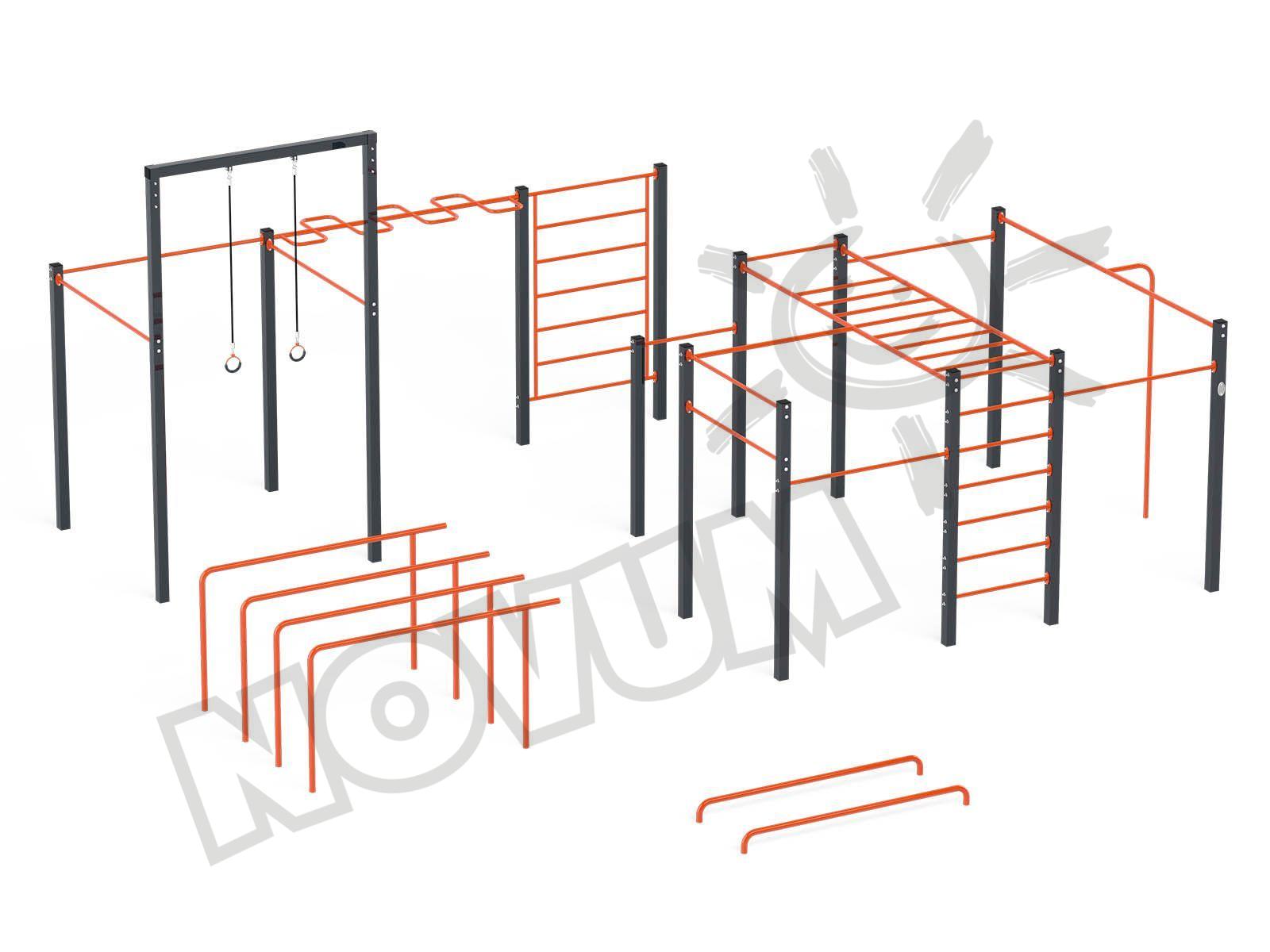 Street Workout Combo 3, orange