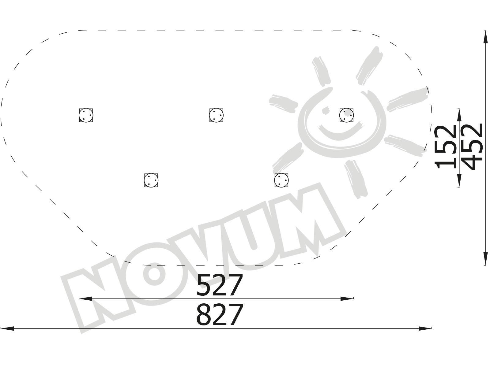 Hüpf-und Slalompfosten, 5er-Set