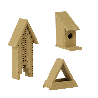 Karmniki i domki dla owadów