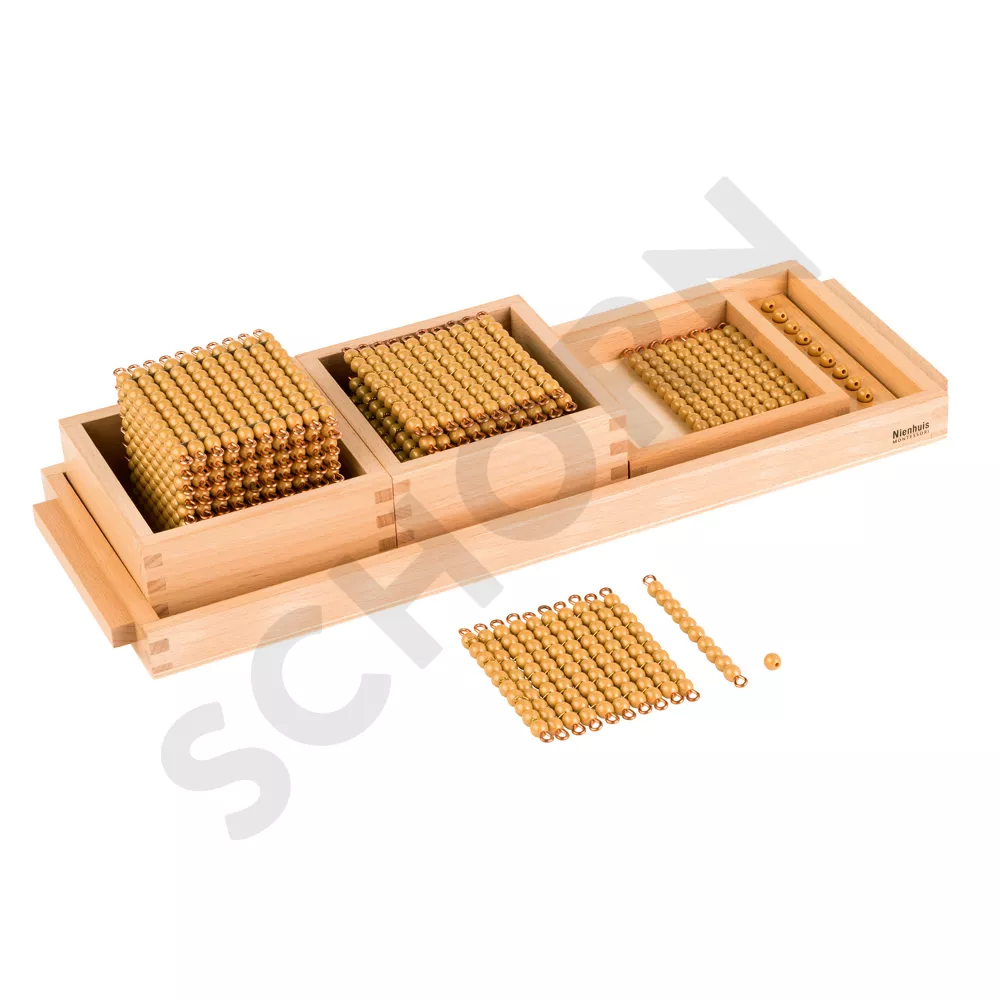 Montessori Goldene Perlen - Dezimalsystem | MONT457540 | Online-Shop Schorn