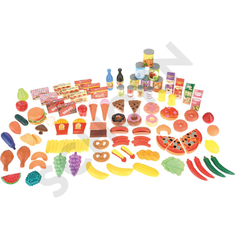 Lebensmittel-Set, 120 Teile