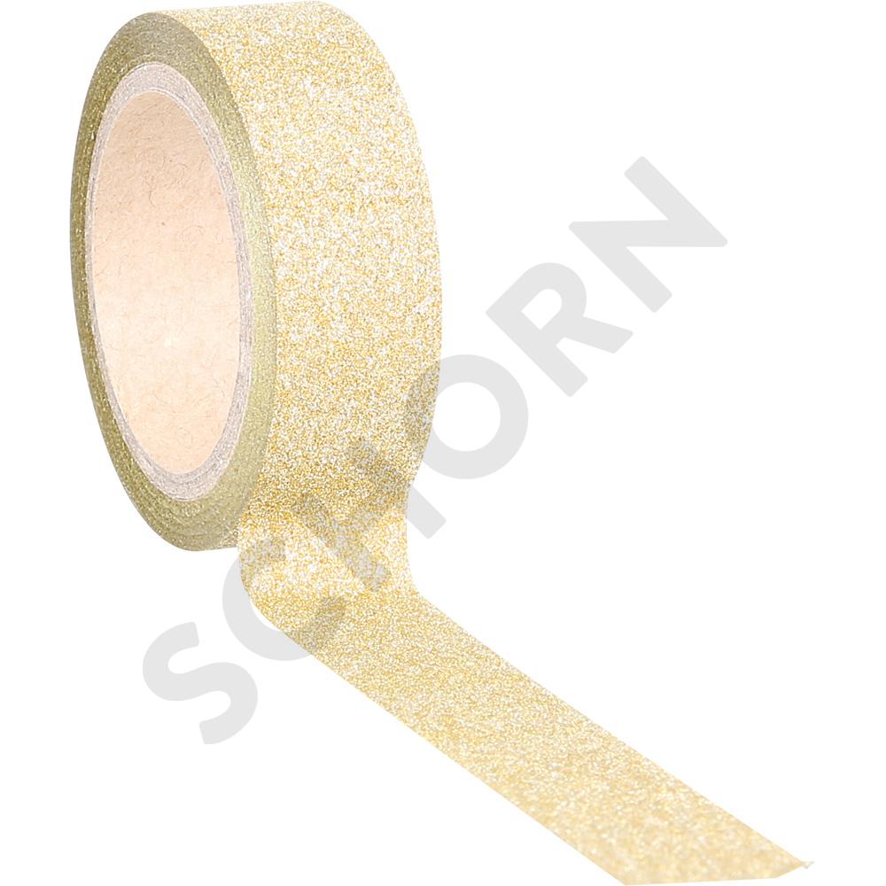 Glitter-Klebeband, gold, 300384