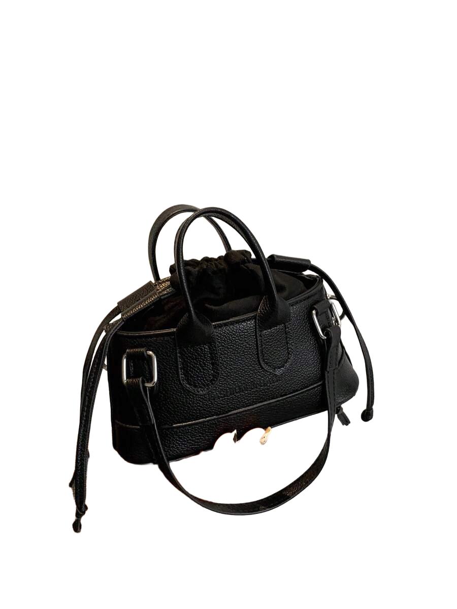 SHEIN CZARNA MINI TOREBKA S07__8X17CM