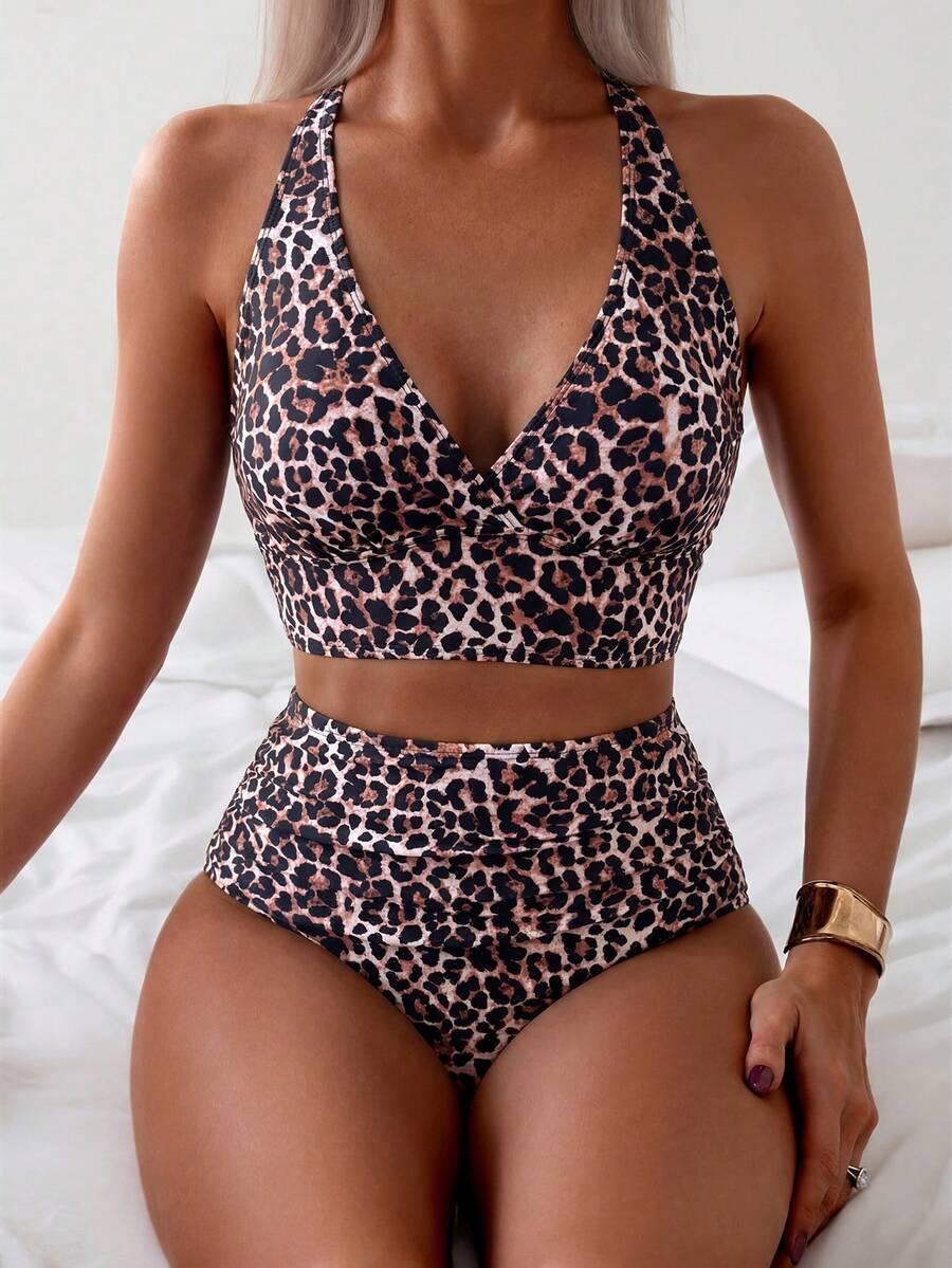 OCEVA DWUCZĘŚCIOWY STRÓJ KĄPIELOWY ANIMAL PRINT S09__M