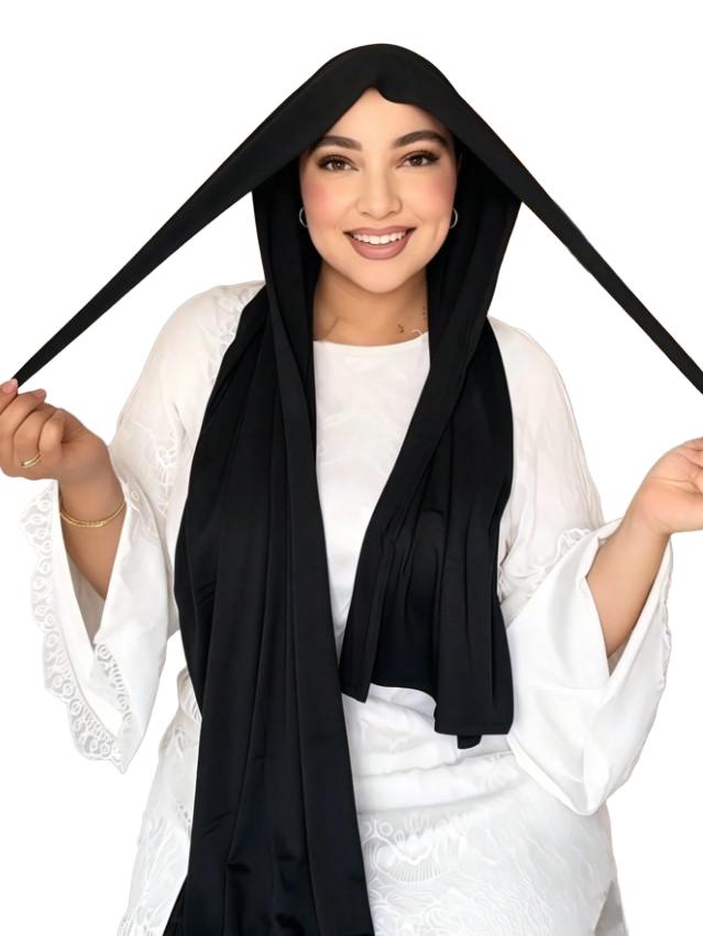 SHEIN CZARNA CHUSTA HIDŻAB S07