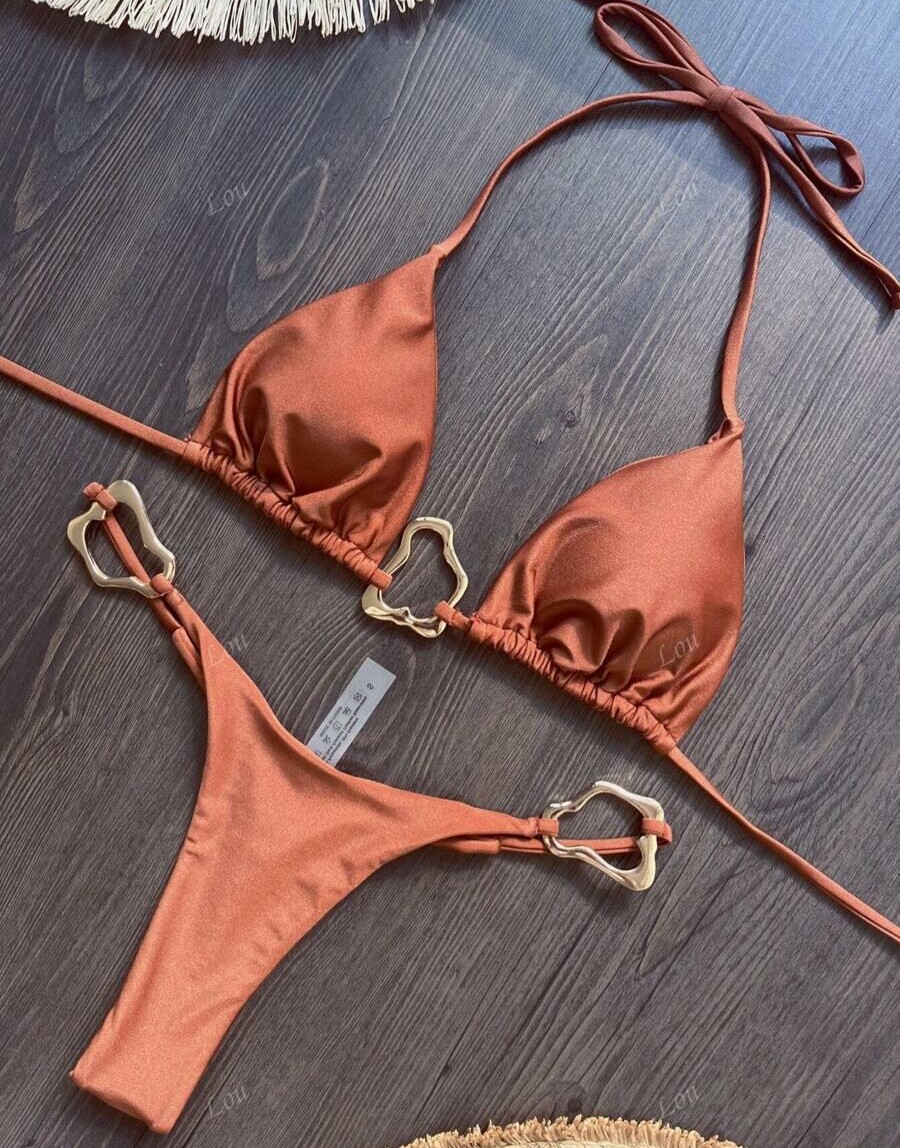 SHEIN DWUCZĘŚCIOWY STRÓJ KĄPIELOWY S09__XL