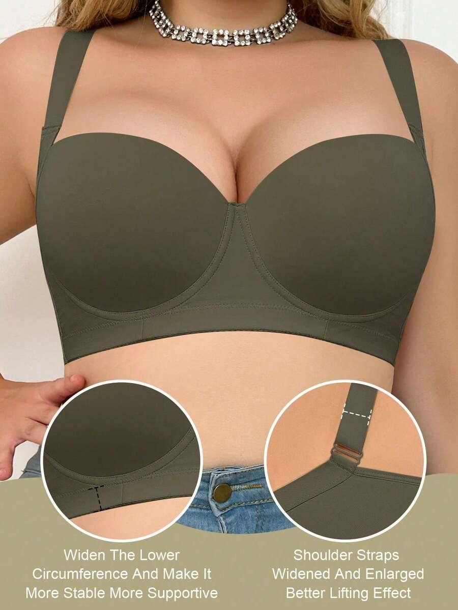 MIMILEMON ZIELONY BIUSTONOSZ PUSH-UP S06__90C