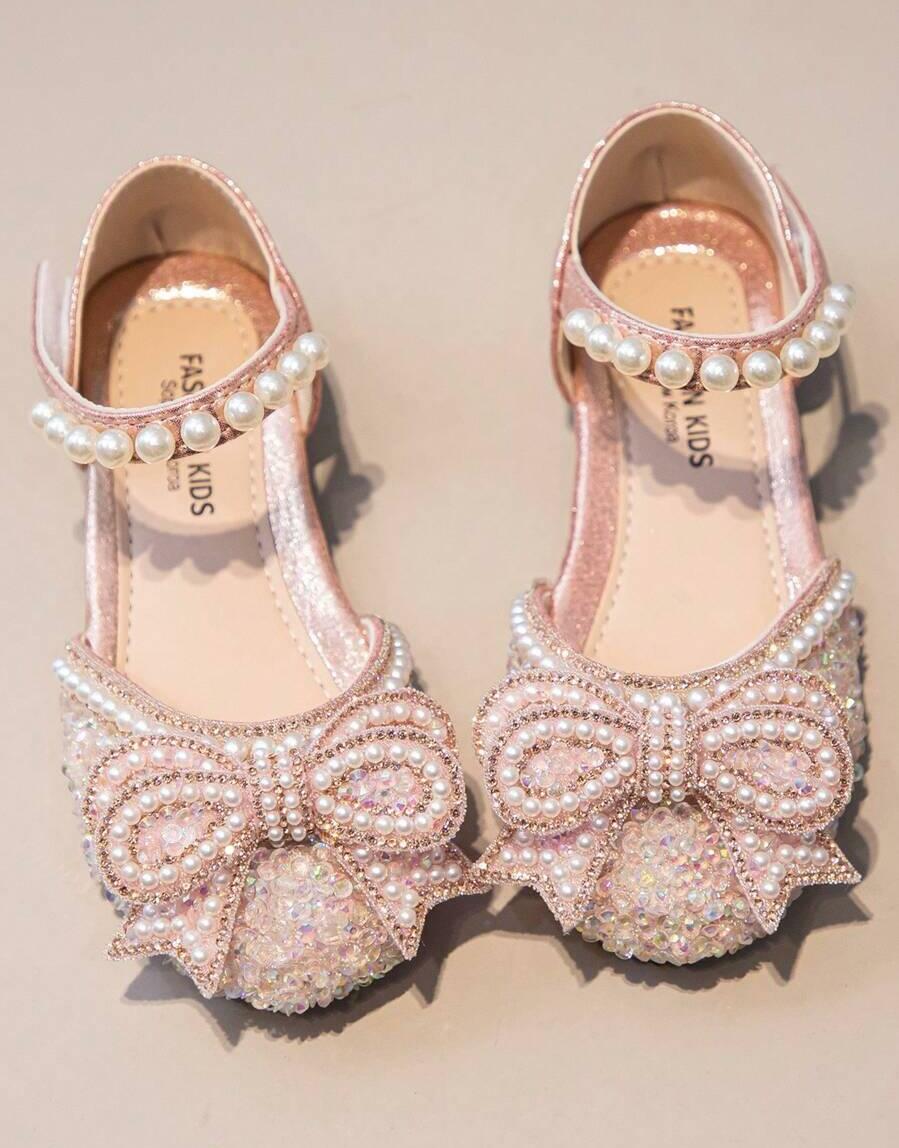 SHEIN RÓŻOWE BUTY ZDOBIENIA KOKARDKI S06__22