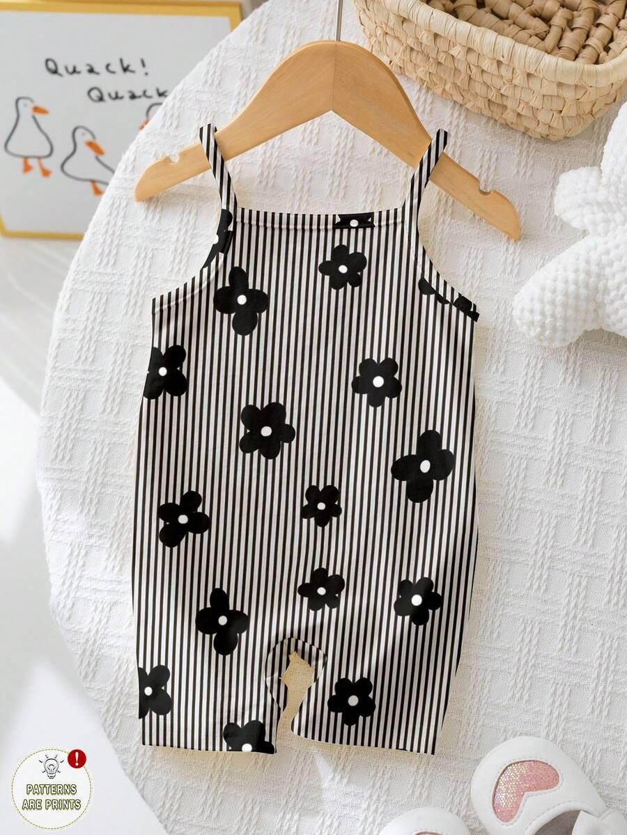 SHEIN KOMBINEZON WZÓR KWIATY S09__86-92