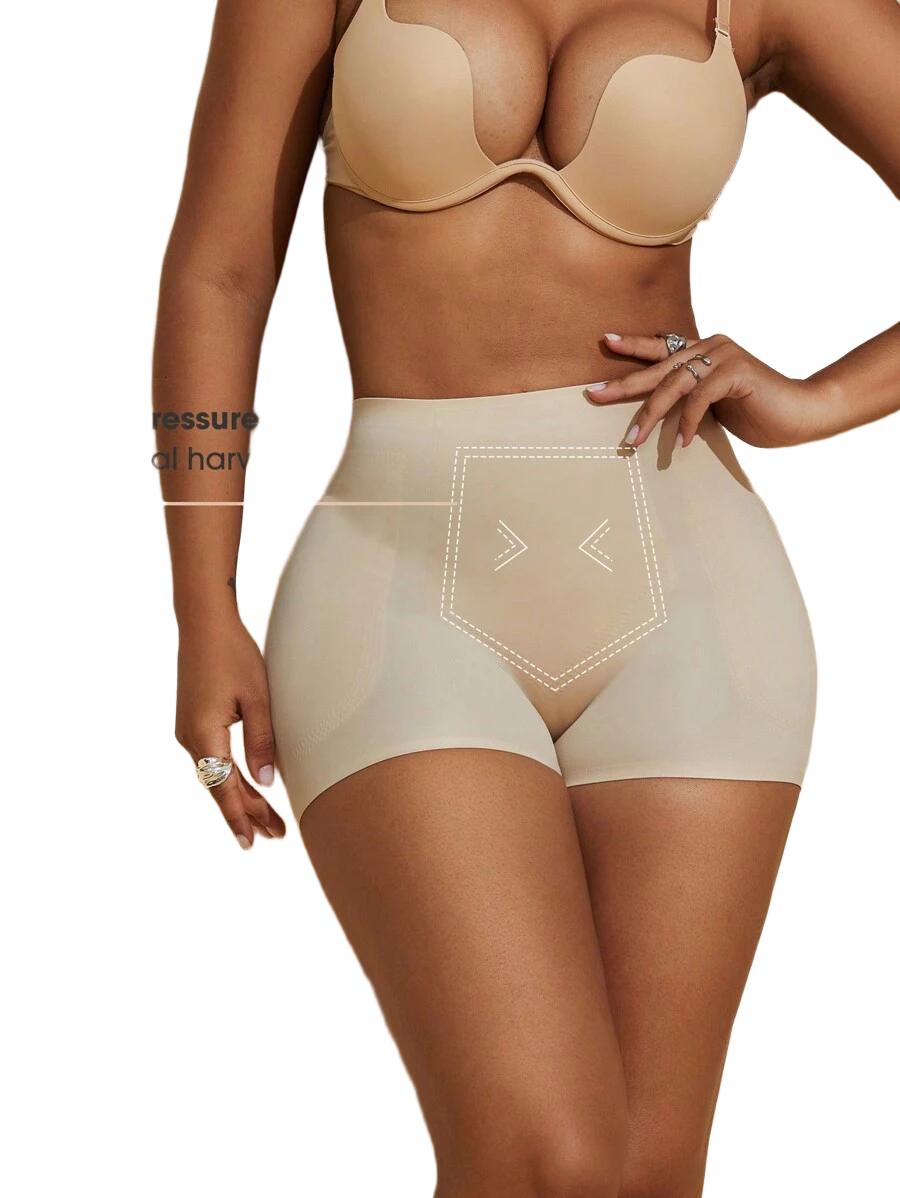 SHEIN BEŻOWE MAJTKI MODELUJĄCE S06__XXXL