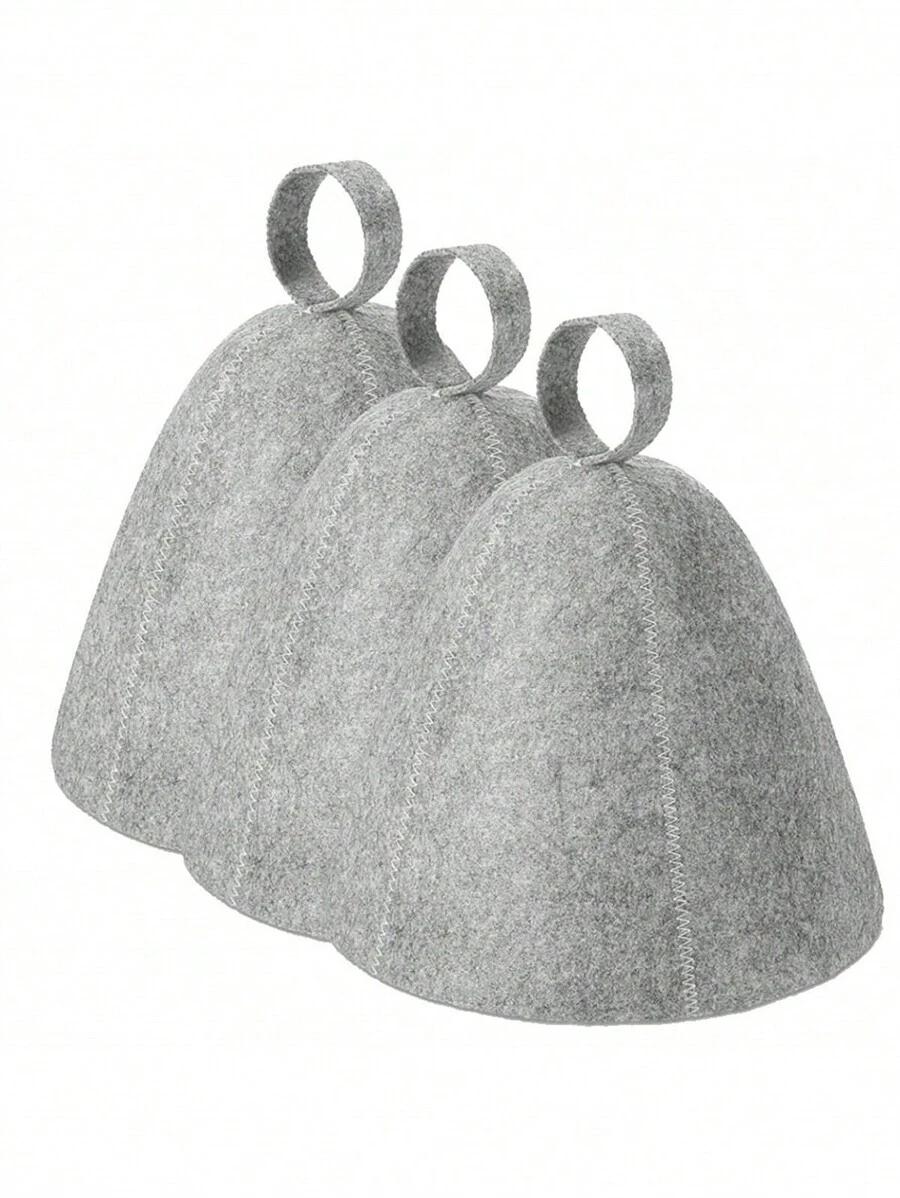 SHEIN SZARA CZAPKA DO SAUNY S07__56