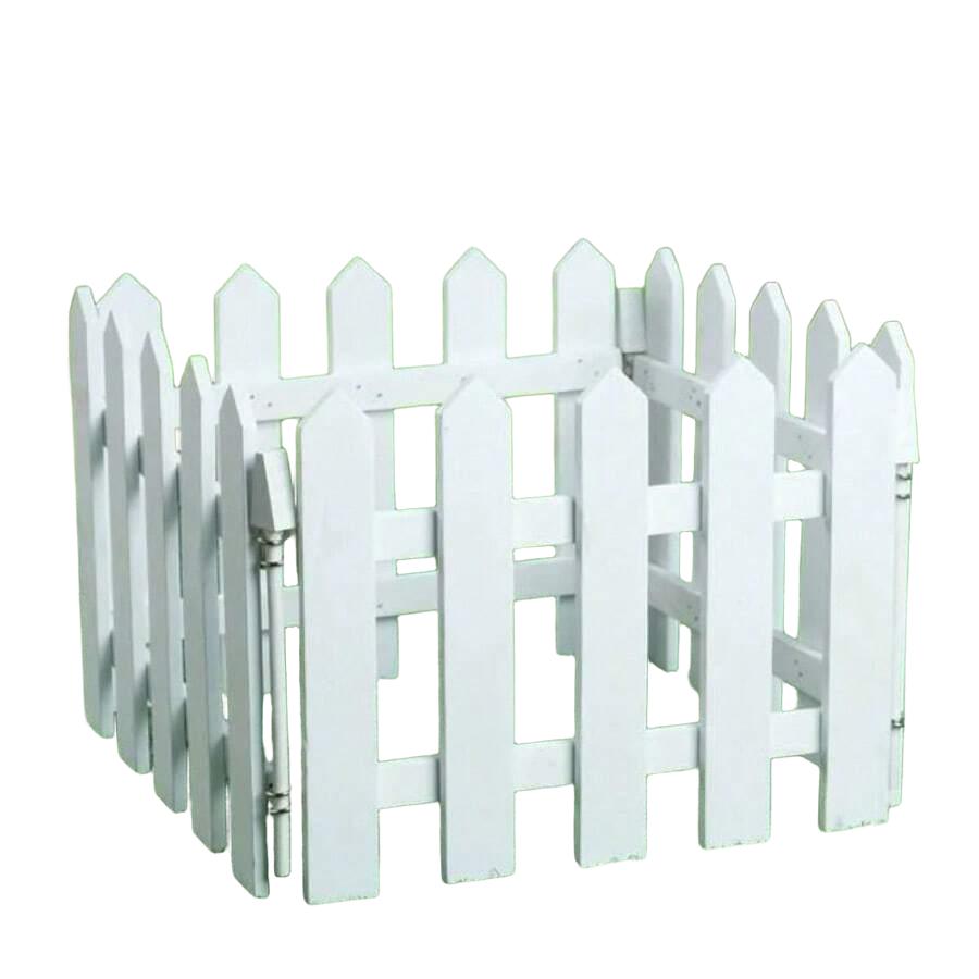 SHEIN BIAŁE OGRODZENIE 4-PACK S07__30X25CM