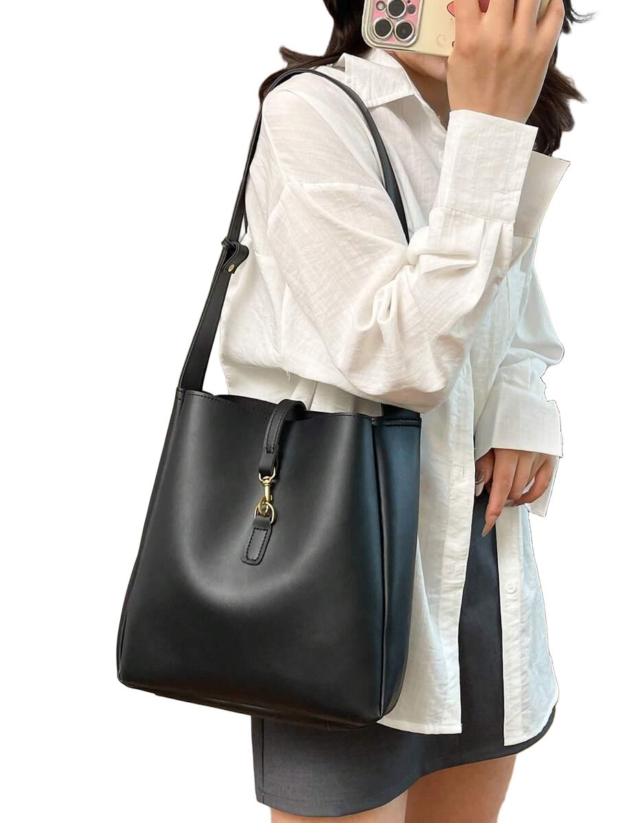 SHEIN CZARNA TORBA NA RAMIĘ S07