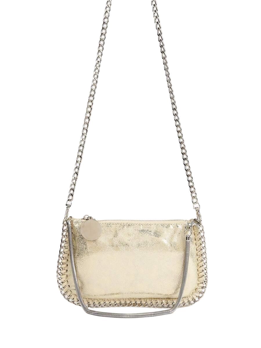 SHEIN ZŁOTA TOREBKA NA RAMIĘ S07__25X16
