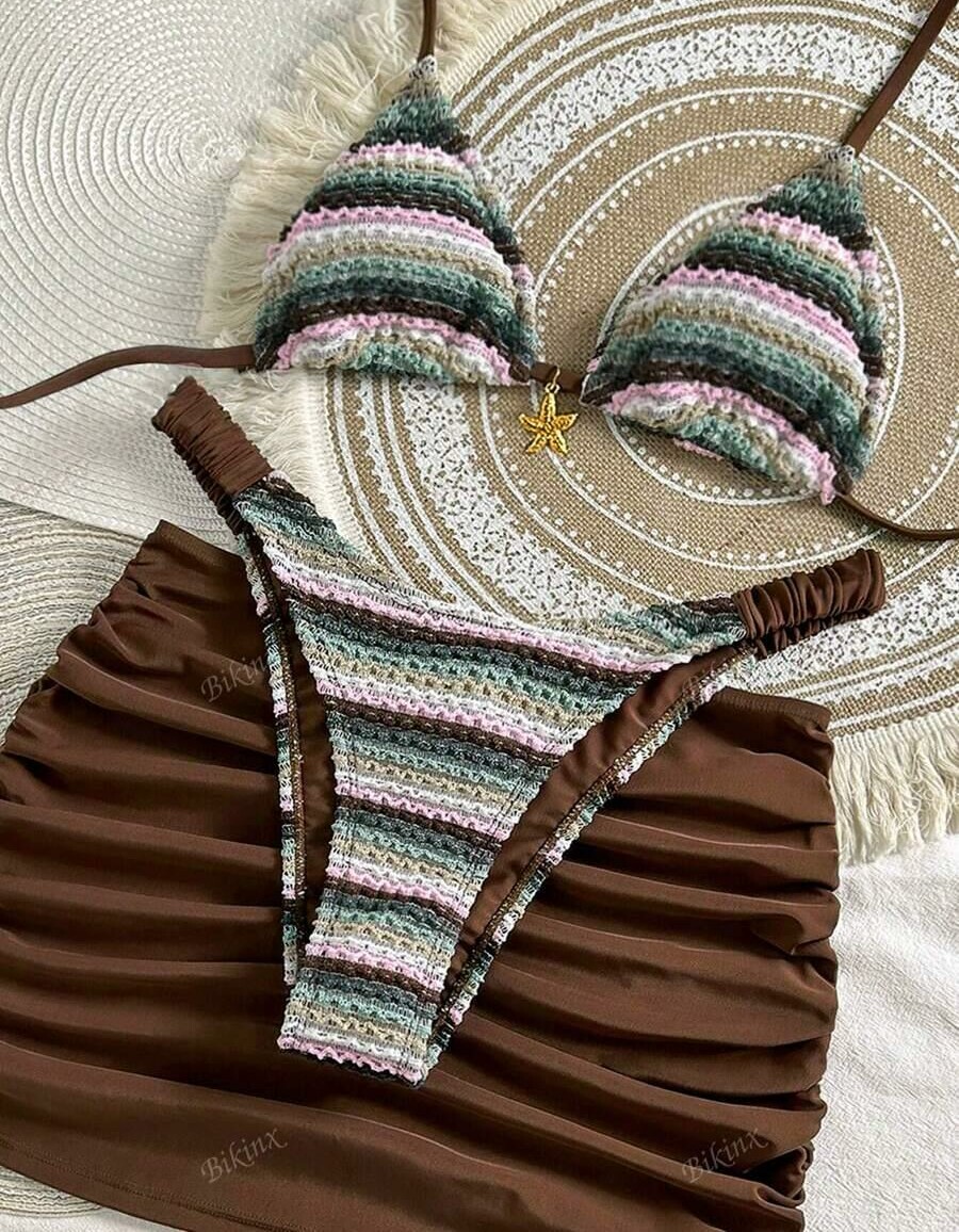BIKINX TRZYCZĘŚCIOWY STRÓJ KĄPIELOWY S09__M