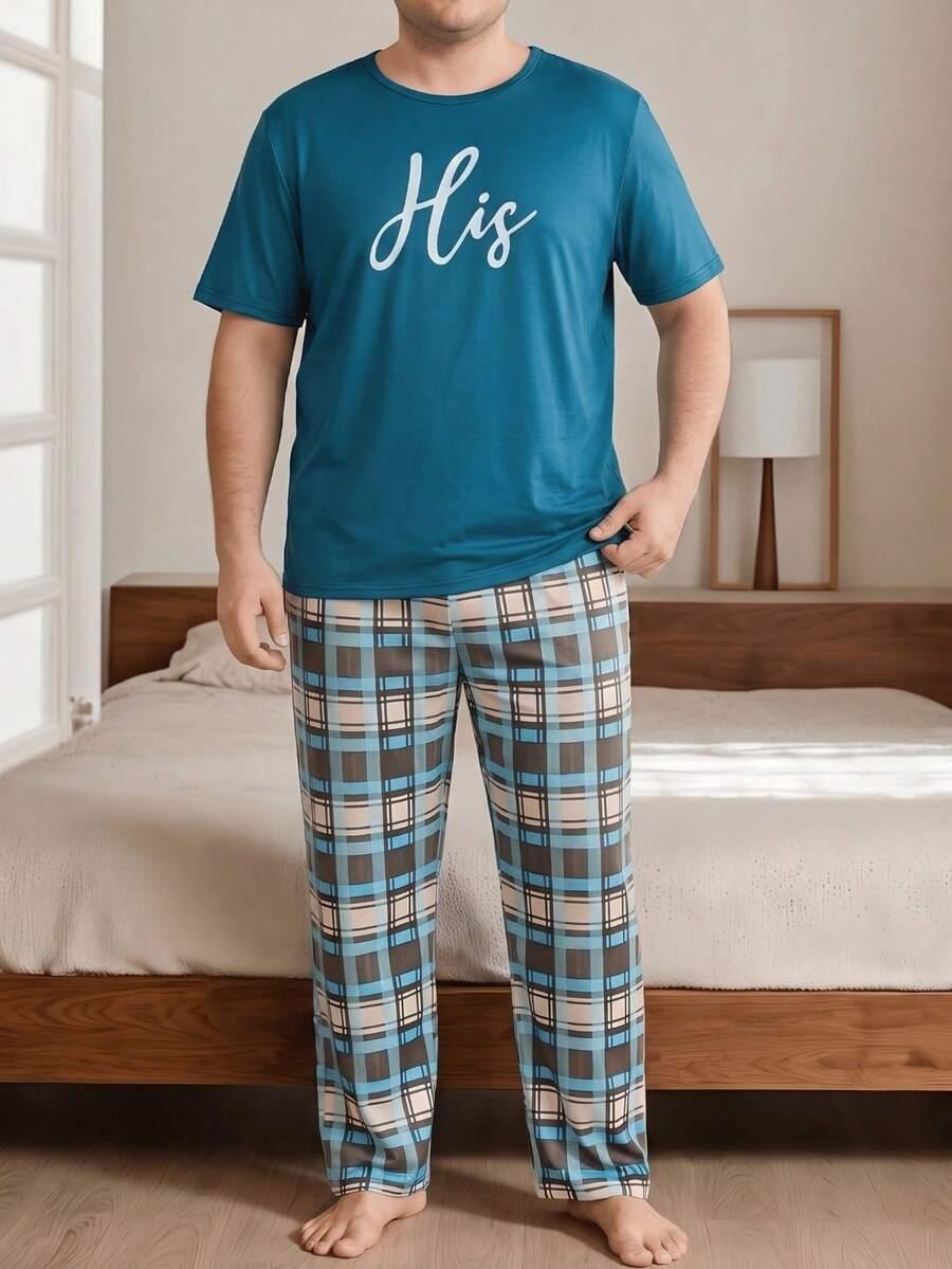 SHEIN SPODNIE BLUZKA PIŻAMA KOMPLET S06__XL