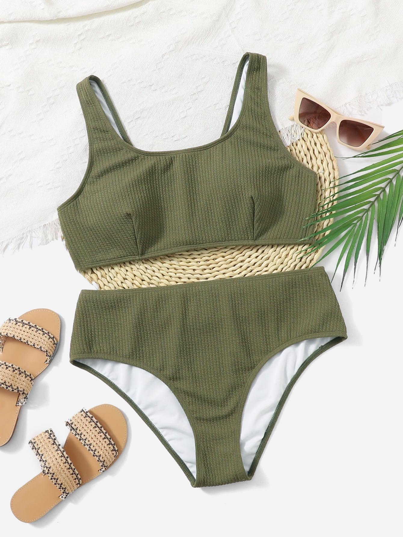 SHEIN DWUCZĘŚCIOWY STRÓJ KĄPIELOWY S06__52