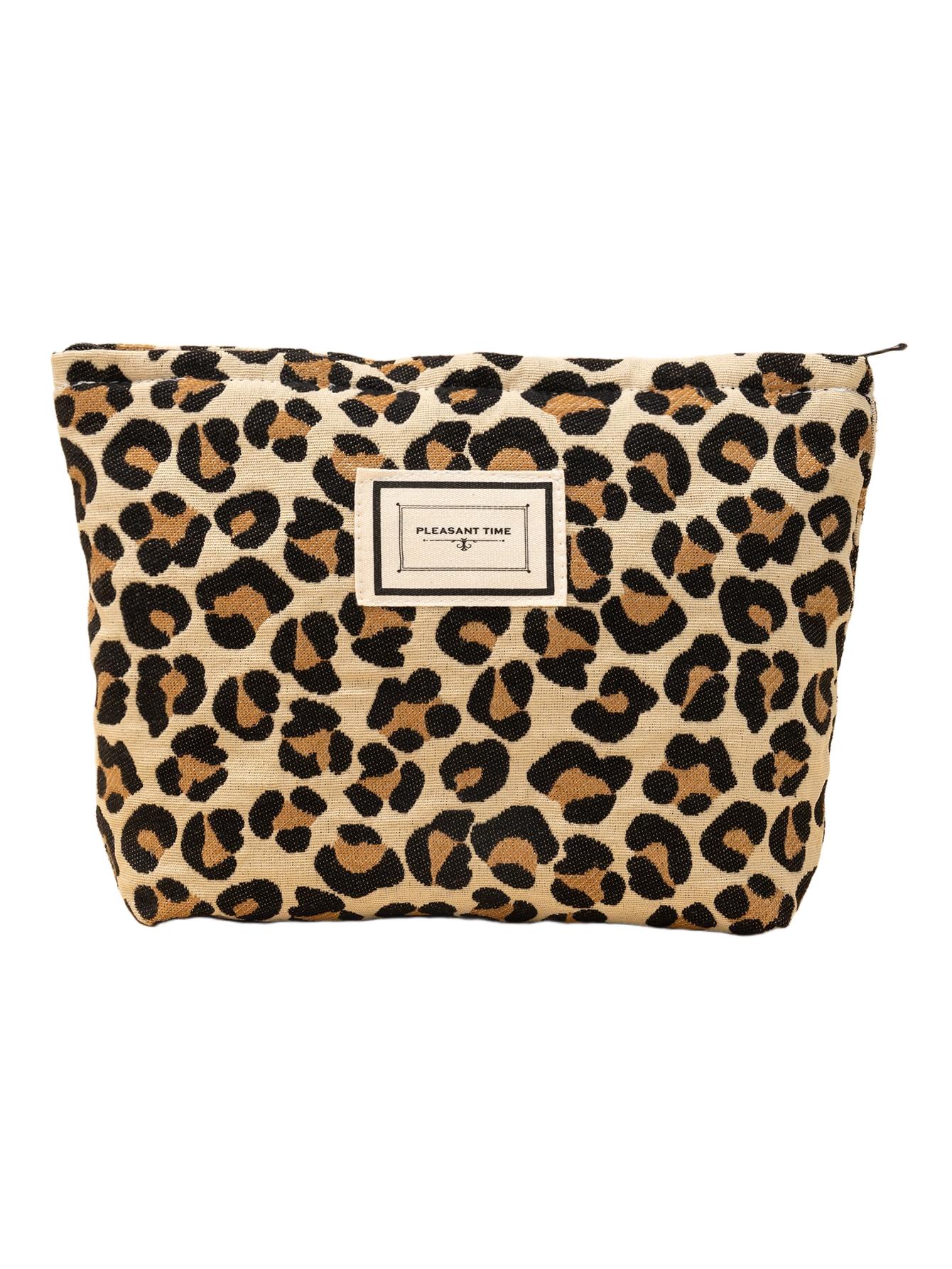 SHEIN KOSMETYCZKA ZAMEK ANIMAL PRINT S07__25X18