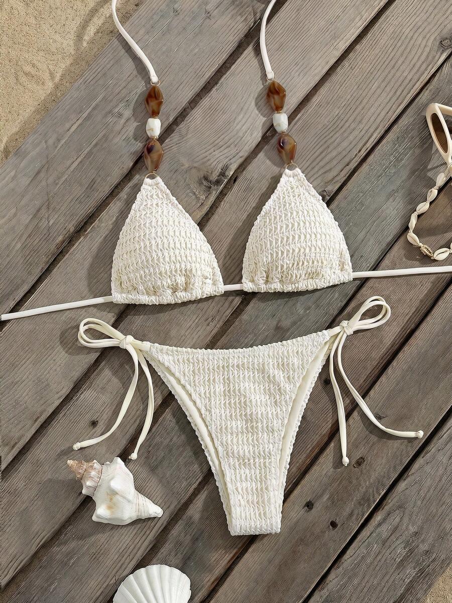 BIKINX DWUCZĘŚCIOWY STRÓJ KĄPIELOWY TEKSTURA S09__S