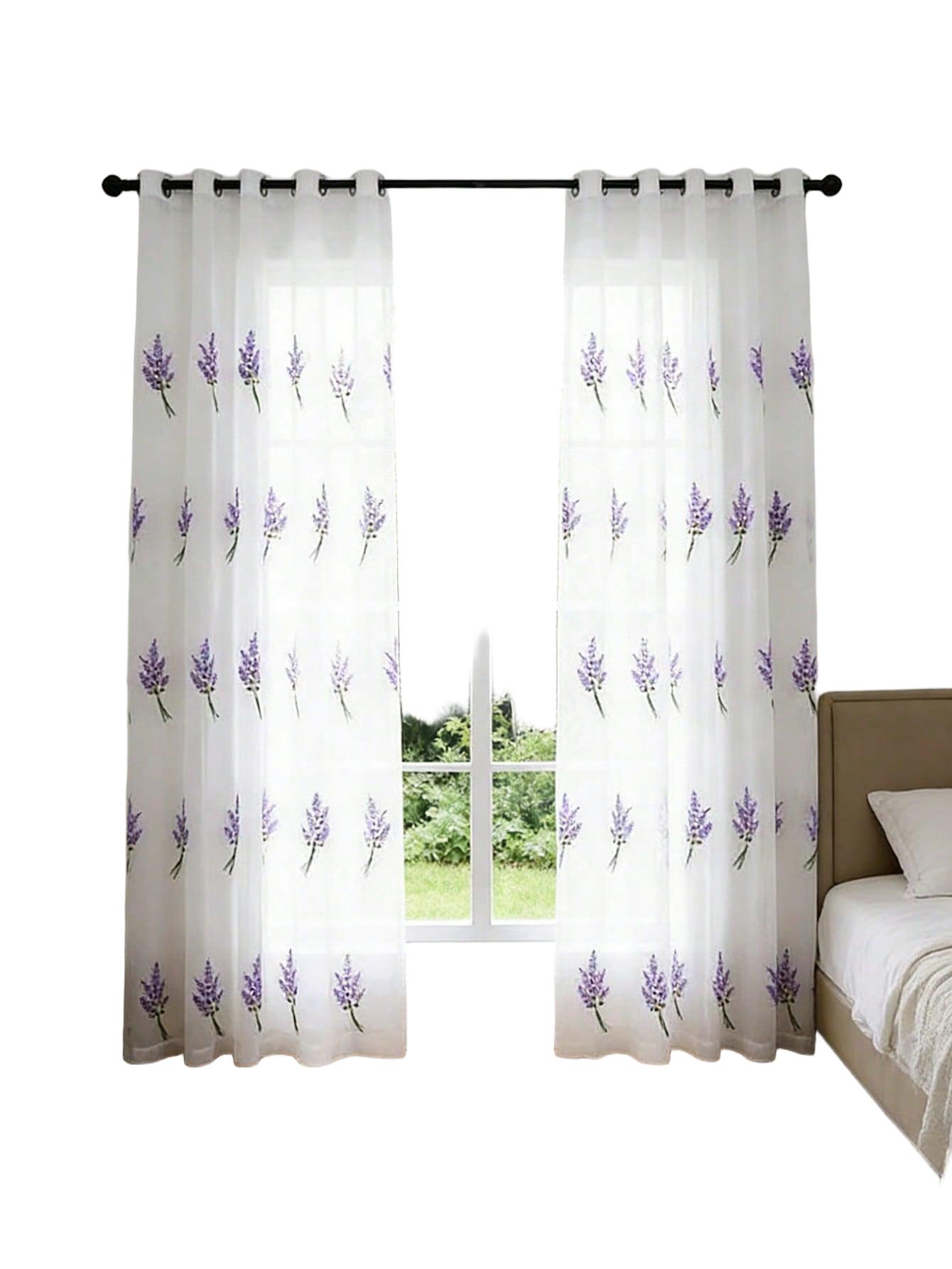 SHEIN BIAŁA FIRANKA HAFT S07__100X180CM