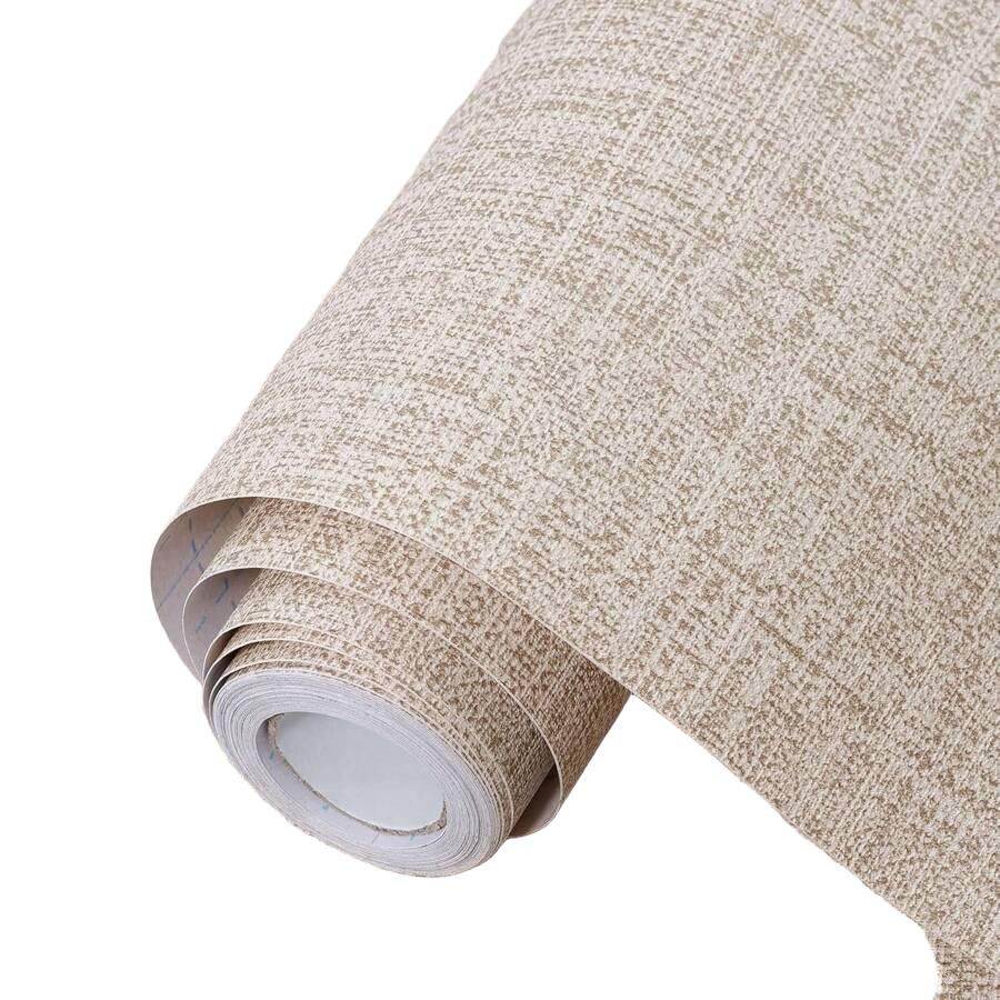 SHEIN BEŻOWA TAPETA ŚCIENNA 1 ROLKA S07__40X1000CM