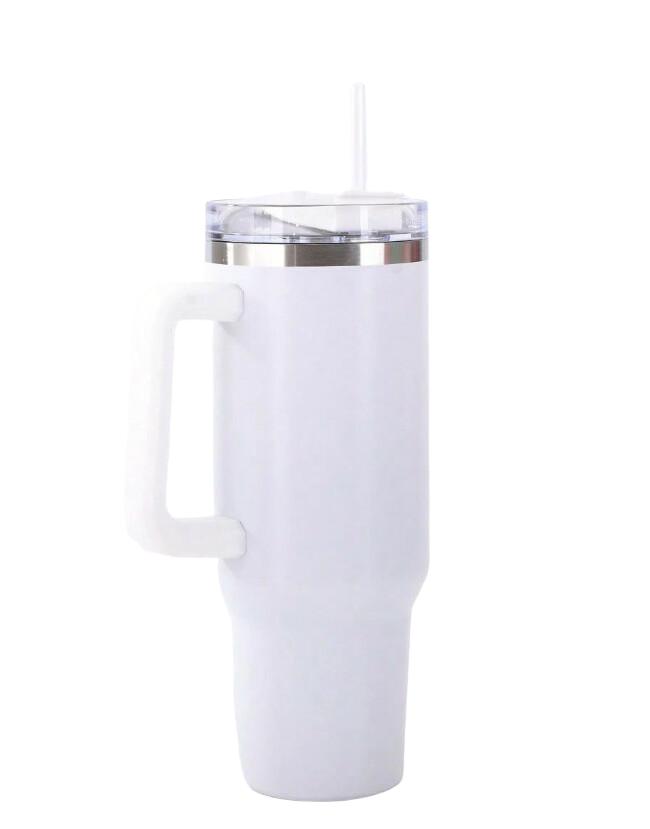 SHEIN BIAŁY KUBEK TERMICZNY S07__1200ML