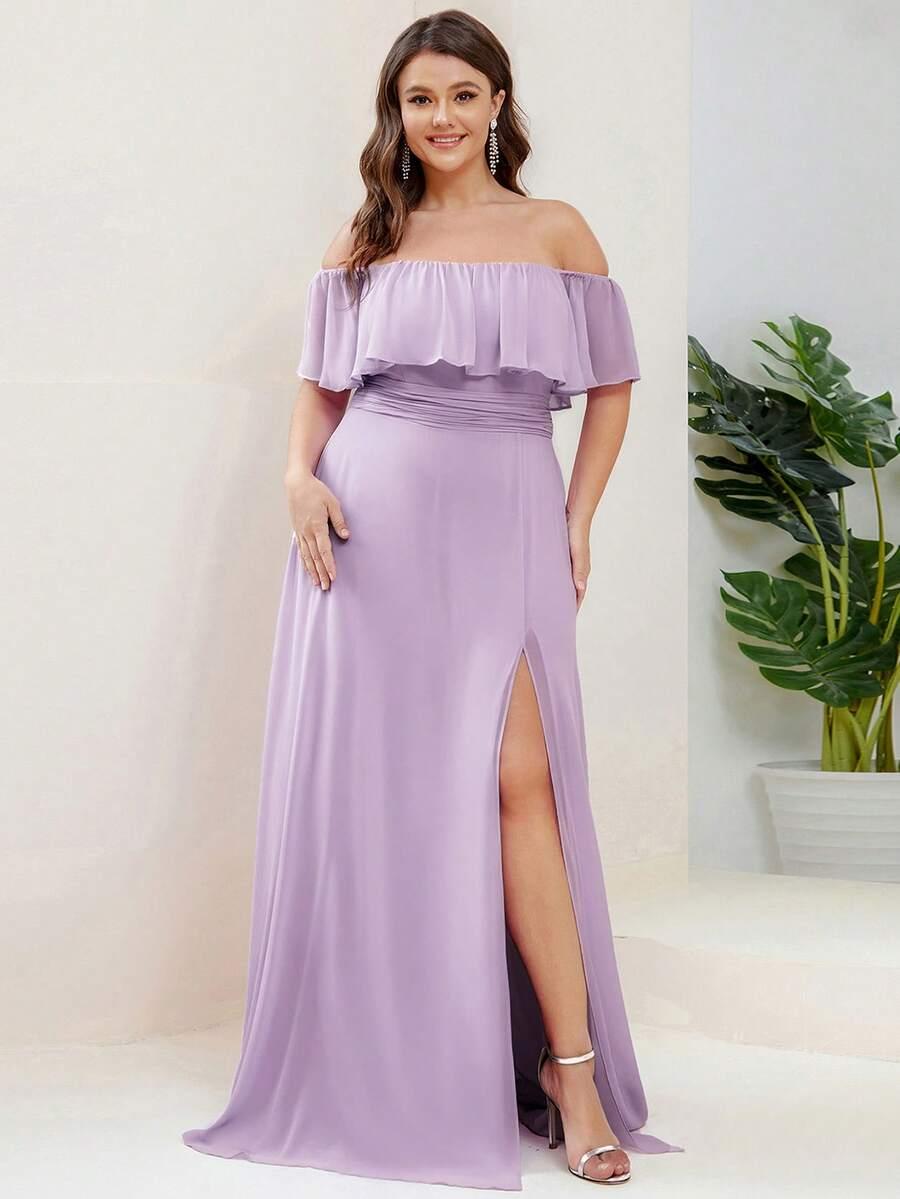 EVERPRETTY FIOLETOWA MAXI SUKIENKA S06__48