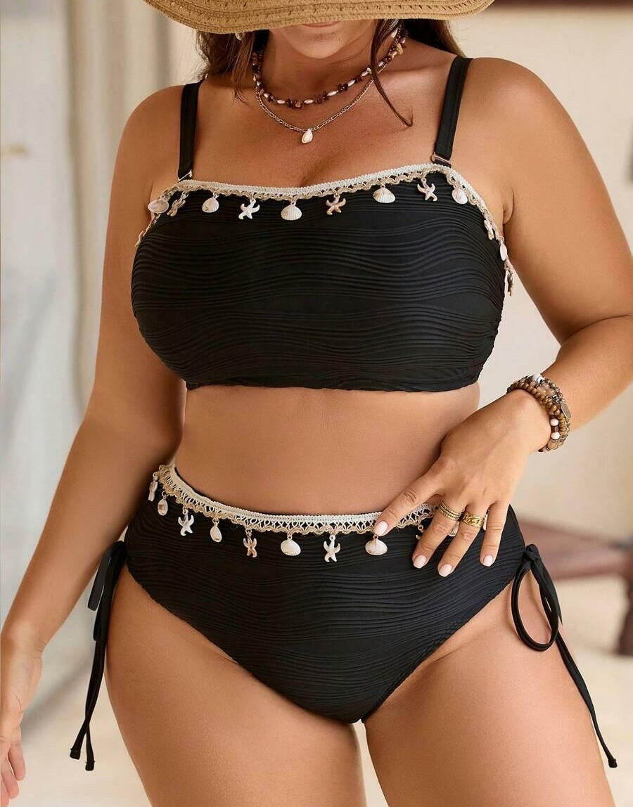 SHEIN DWUCZĘŚCIOWY STRÓJ KĄPIELOWY S09__XXL