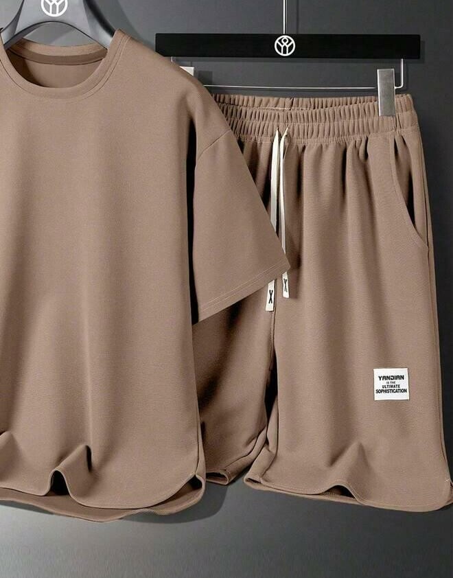 SHEIN BRĄZOWE KRÓTKIE SPODENKI 152-160CM